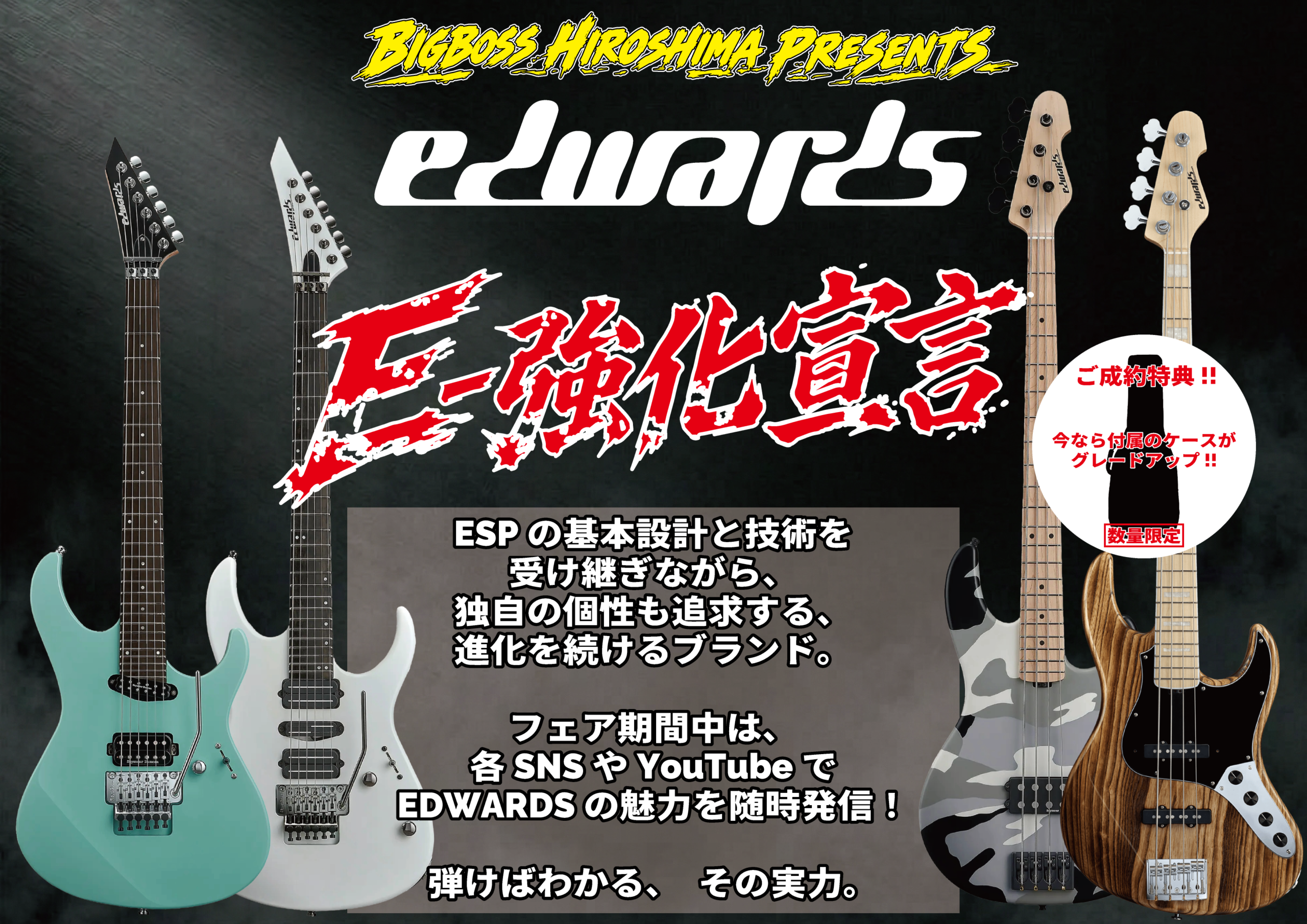 EDWARDS E-強化宣言