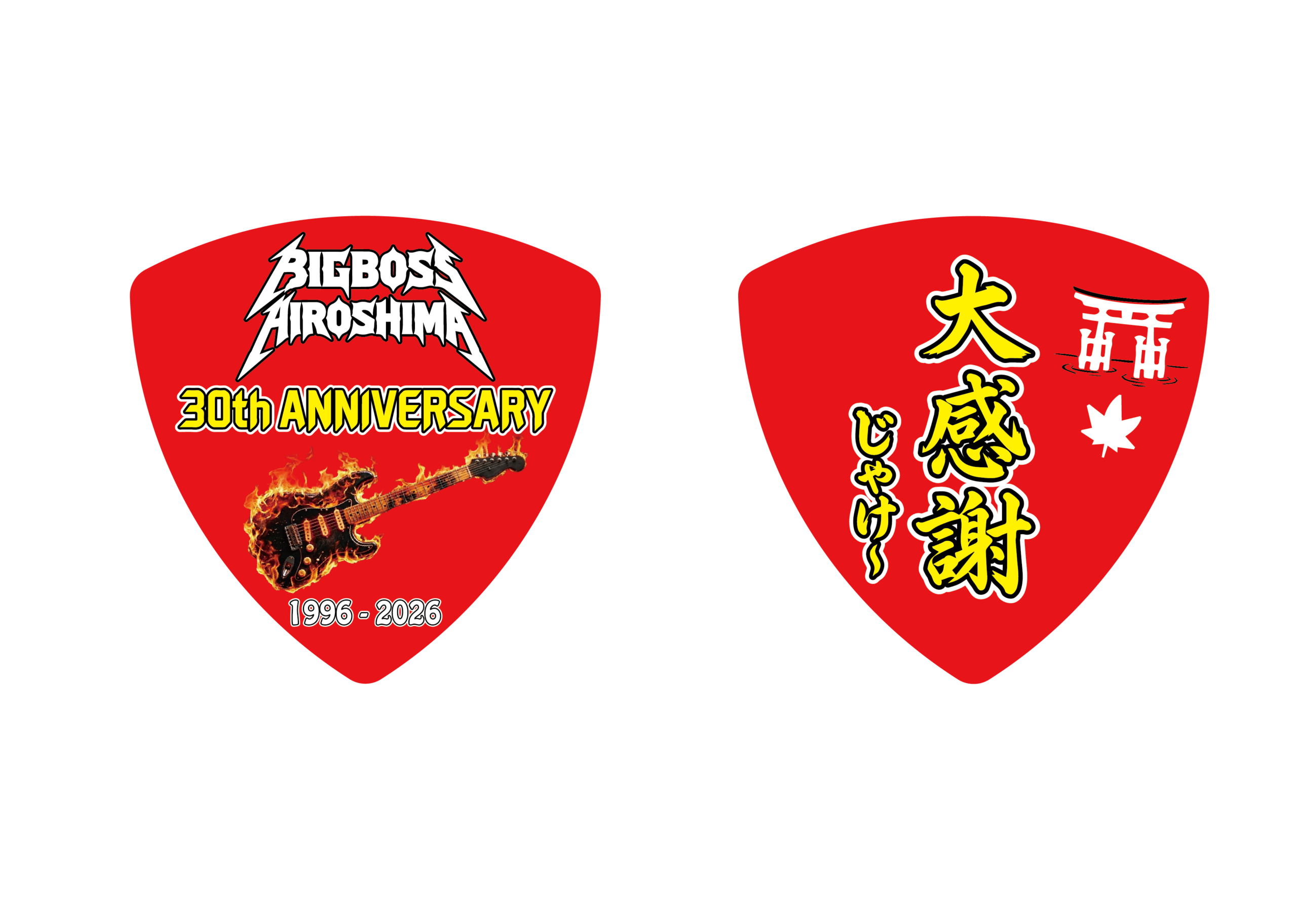 30周年記念ピック