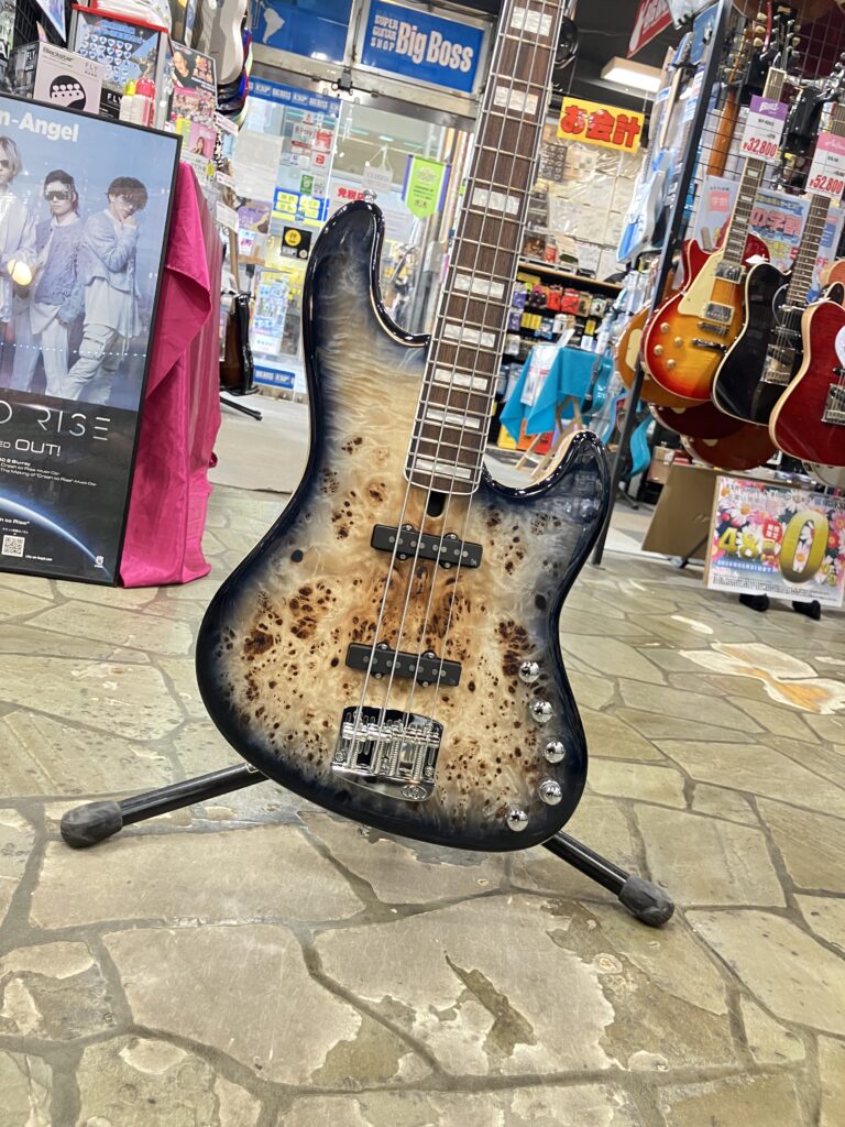 Jabba Custom EP4 (Trans Natural Black Burst Gloss)