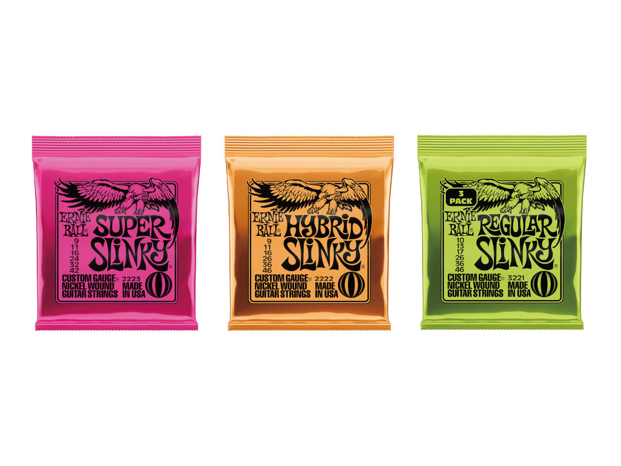 SLiNKY Guitar弦各種