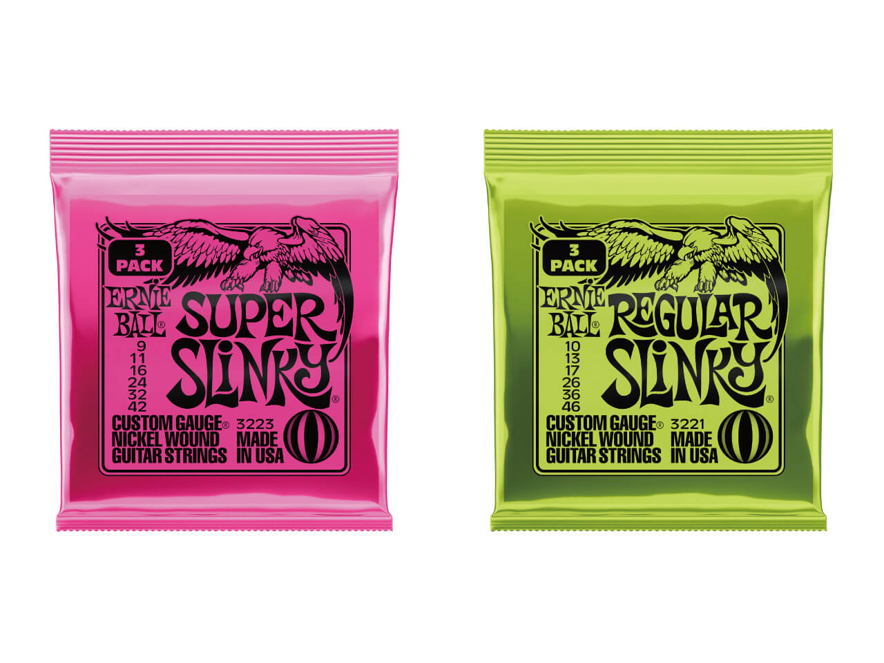 SLiNKY Guitar 3set弦各種