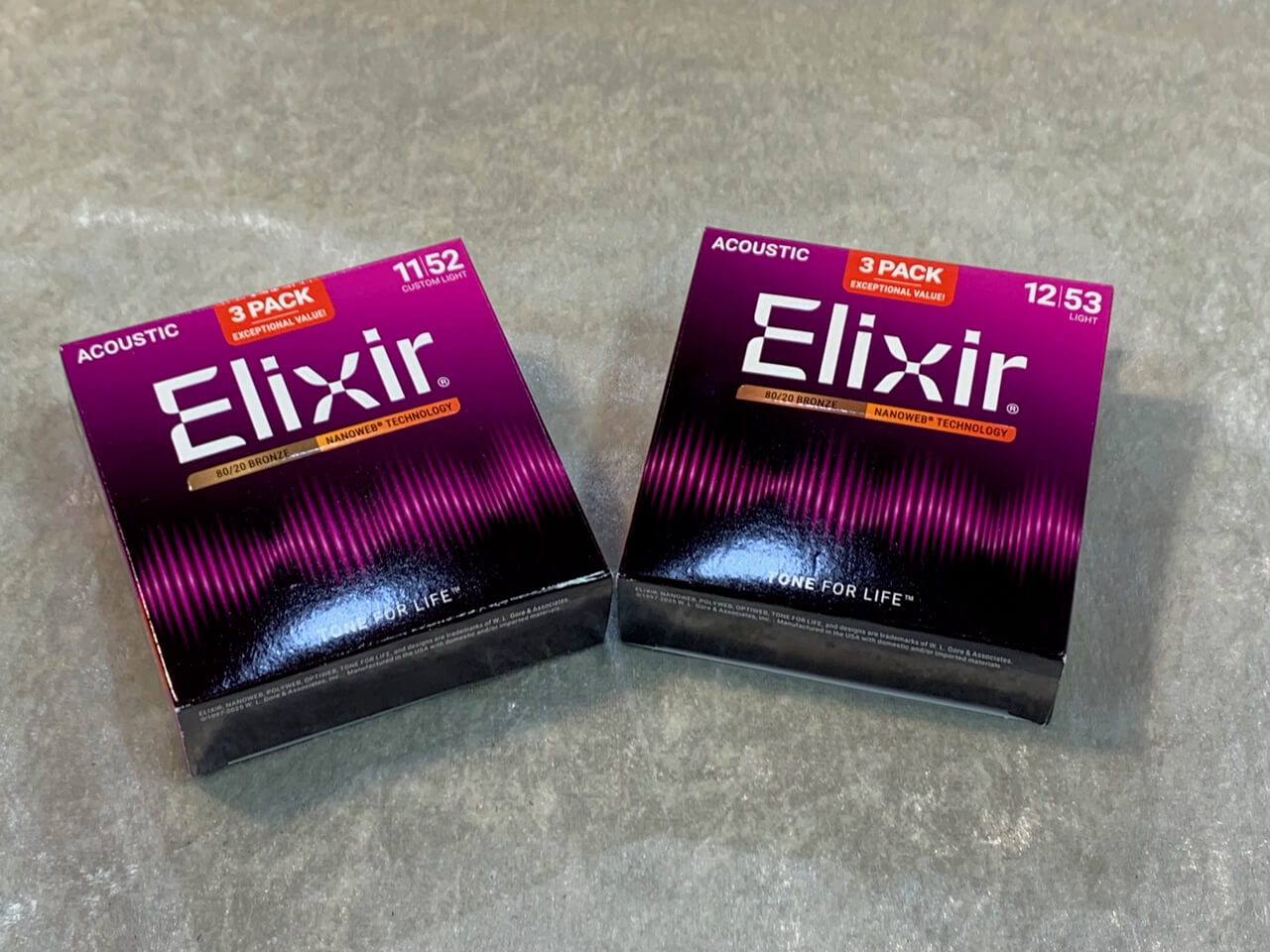 NANOWEB 80/20 アコギ弦 3SET