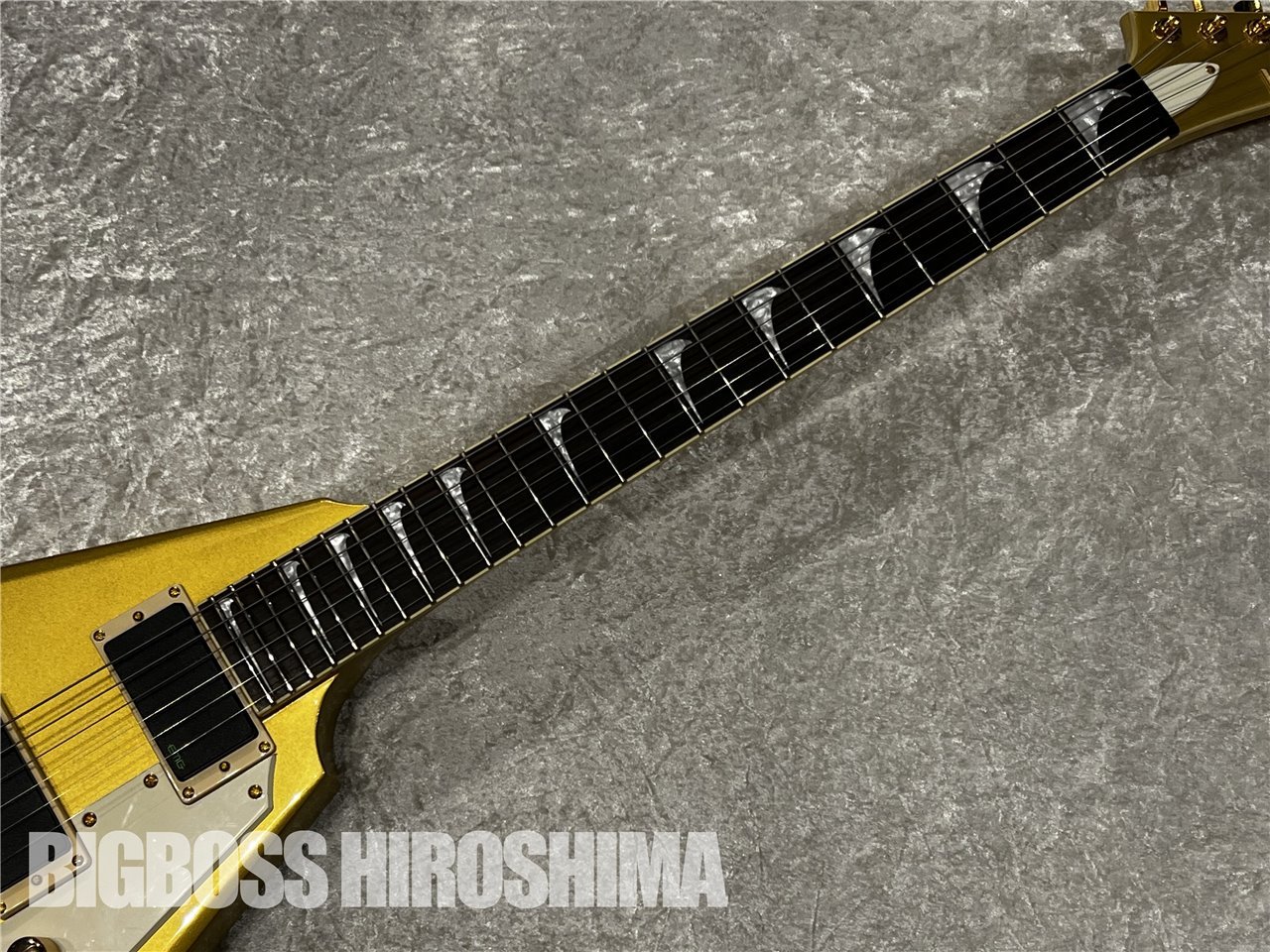 【中古品/即納可能】LTD(エルティーディー)  KH-V (Metallic Gold) (METALLICA/Kirk Hammettモデル) 広島店 【年越し＆新春初売りタイムセール開催中 | 12月31日(火)～1月31日(金)まで 】