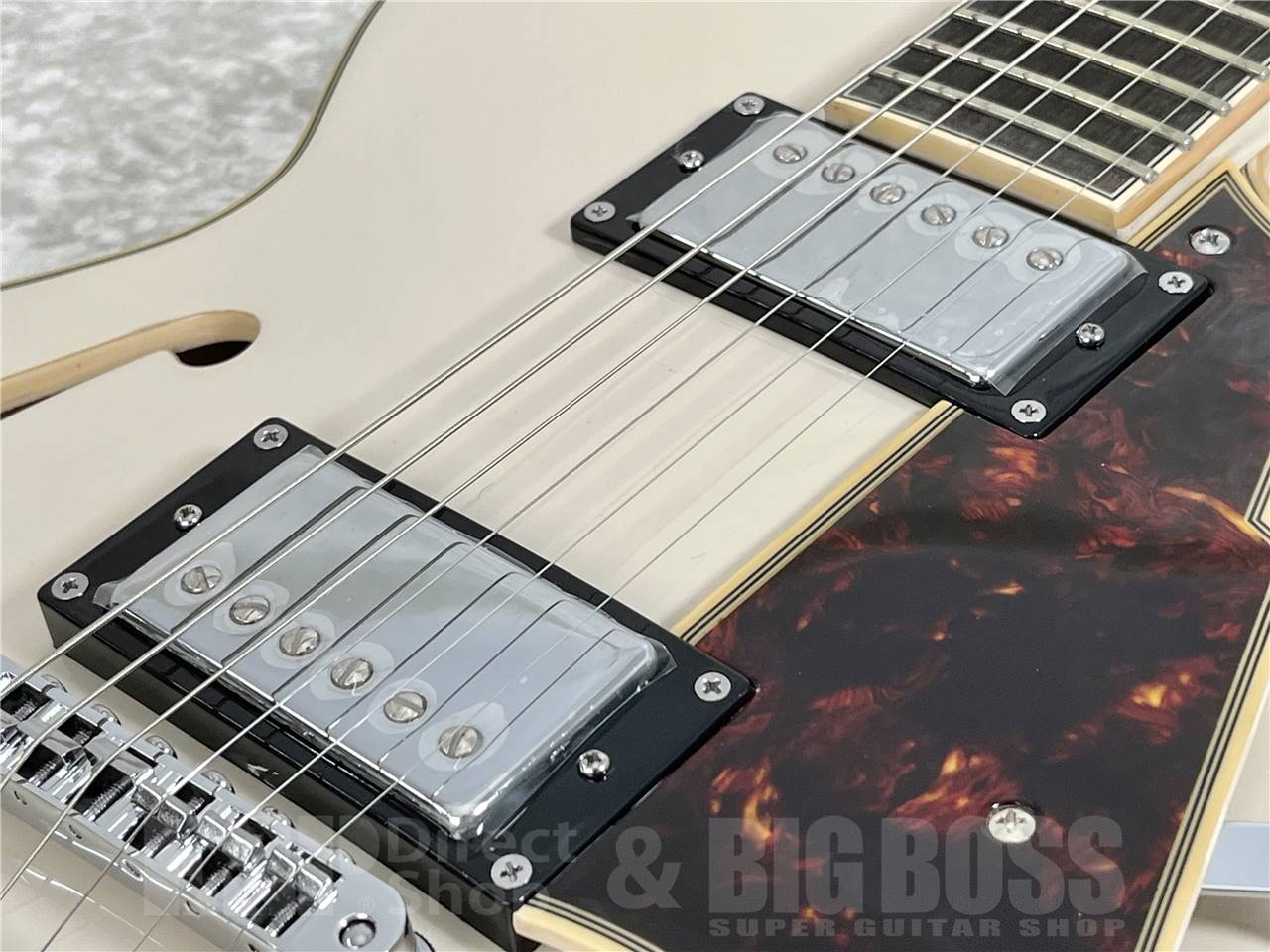 【即納可能】D'Angelico (ディアンジェリコ) Premier SS / Champagne (セミアコースティック) お茶の水駅前店・別館 【新春初売りお年玉セール対象商品】