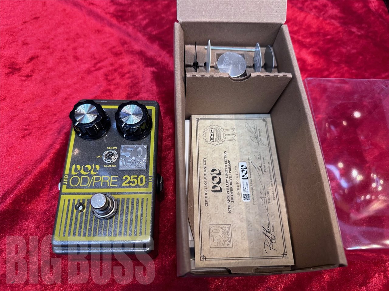 【即納可能/中古品】DigiTech(デジテック) Overdrive Preamp 250 50th Anniversary (オーバードライブ) お茶の水駅前店(東京)