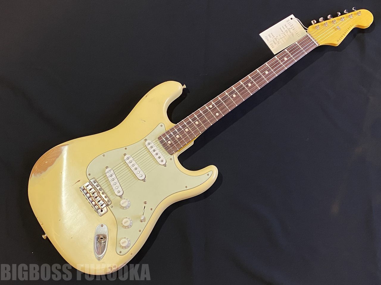 【即納可能】Nash Guitars(ナッシュギターズ) S63 【Vintage White】福岡店