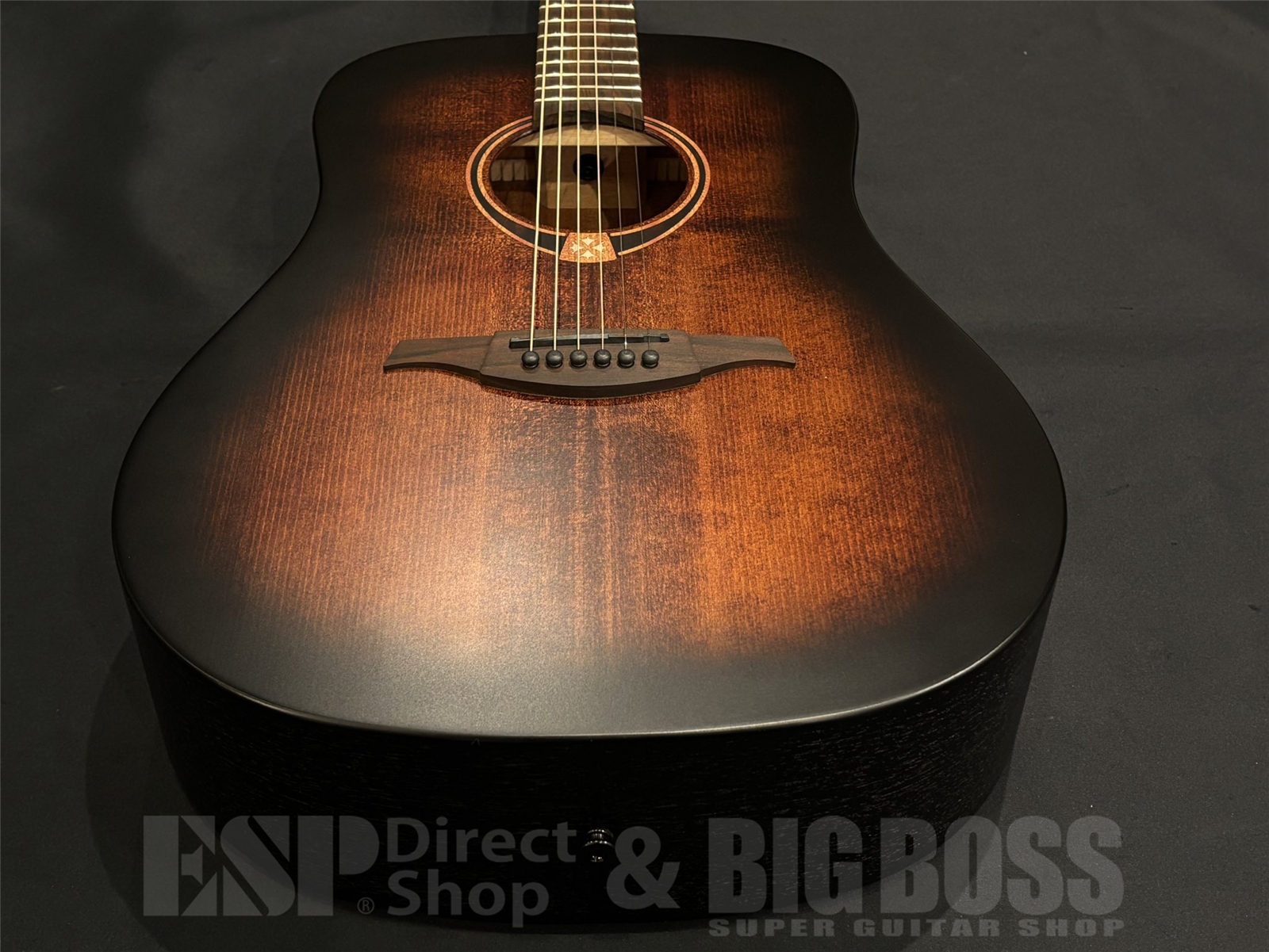 【即納可能】LAG Guitars (ラグギターズ) T70D / BLACK & BROWN 京都店