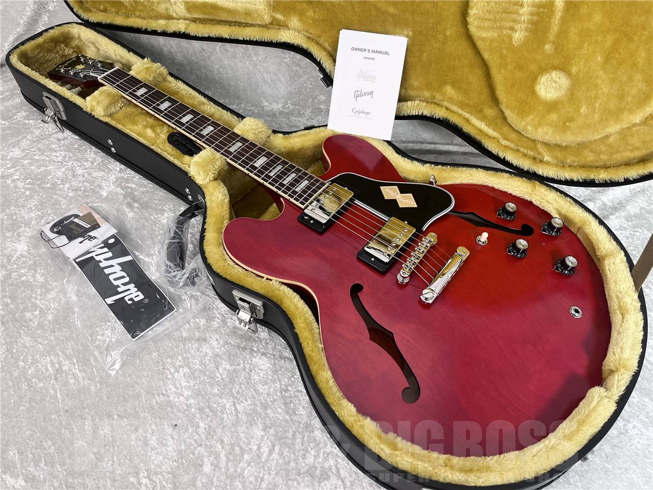 【即納可能】Epiphone ( エピフォン ) Inspired by Gibson Custom 1962 ES-335 Reissue Sixties Cherry (セミアコースティックギター) お茶の水駅前店・別館