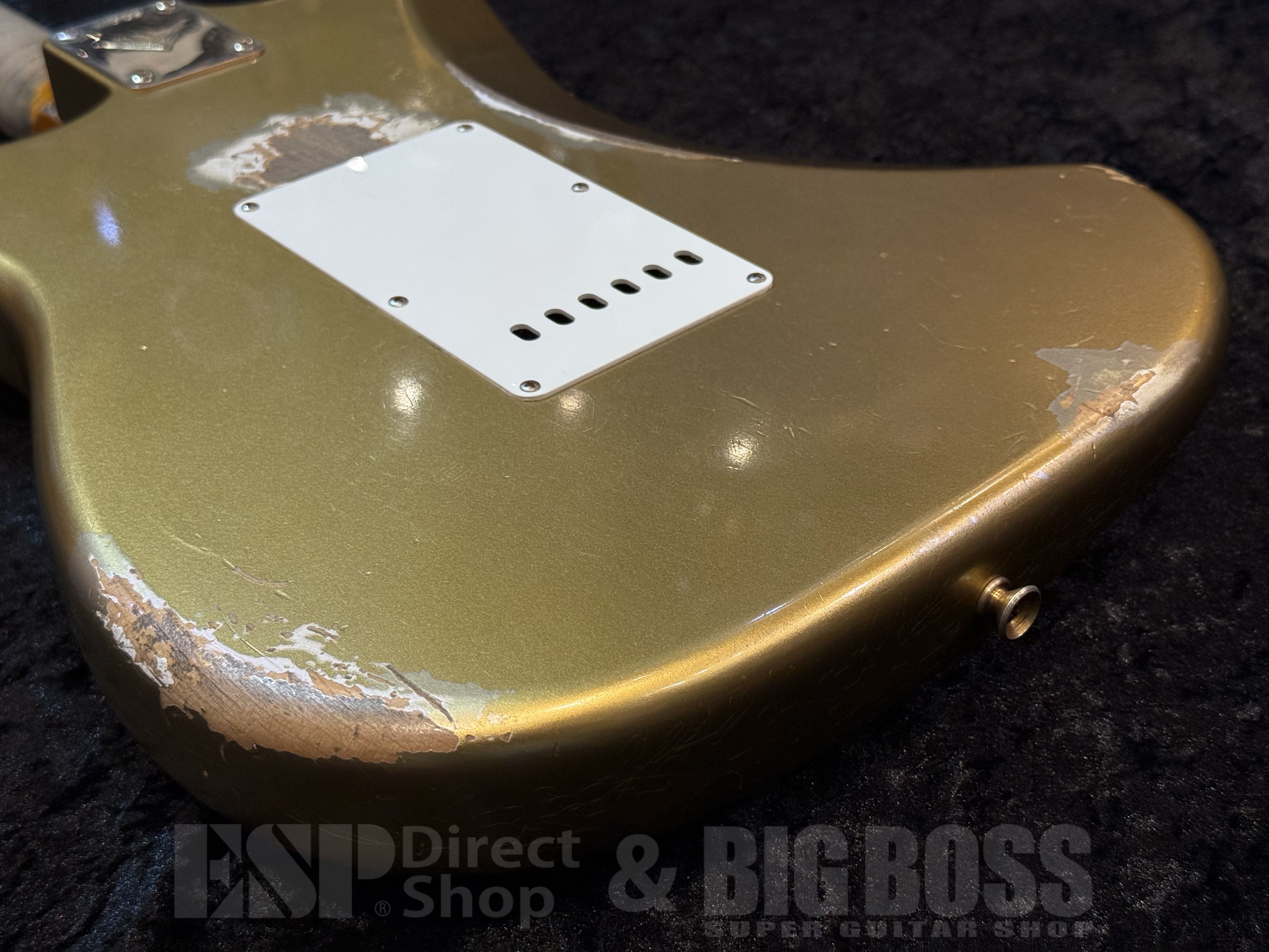 【即納可能/中古品】Fender Custom Shop MBS 1962 Poblano Stratocaster Relic Built by Andy Hicks【Aged Aztec Gold】福岡店