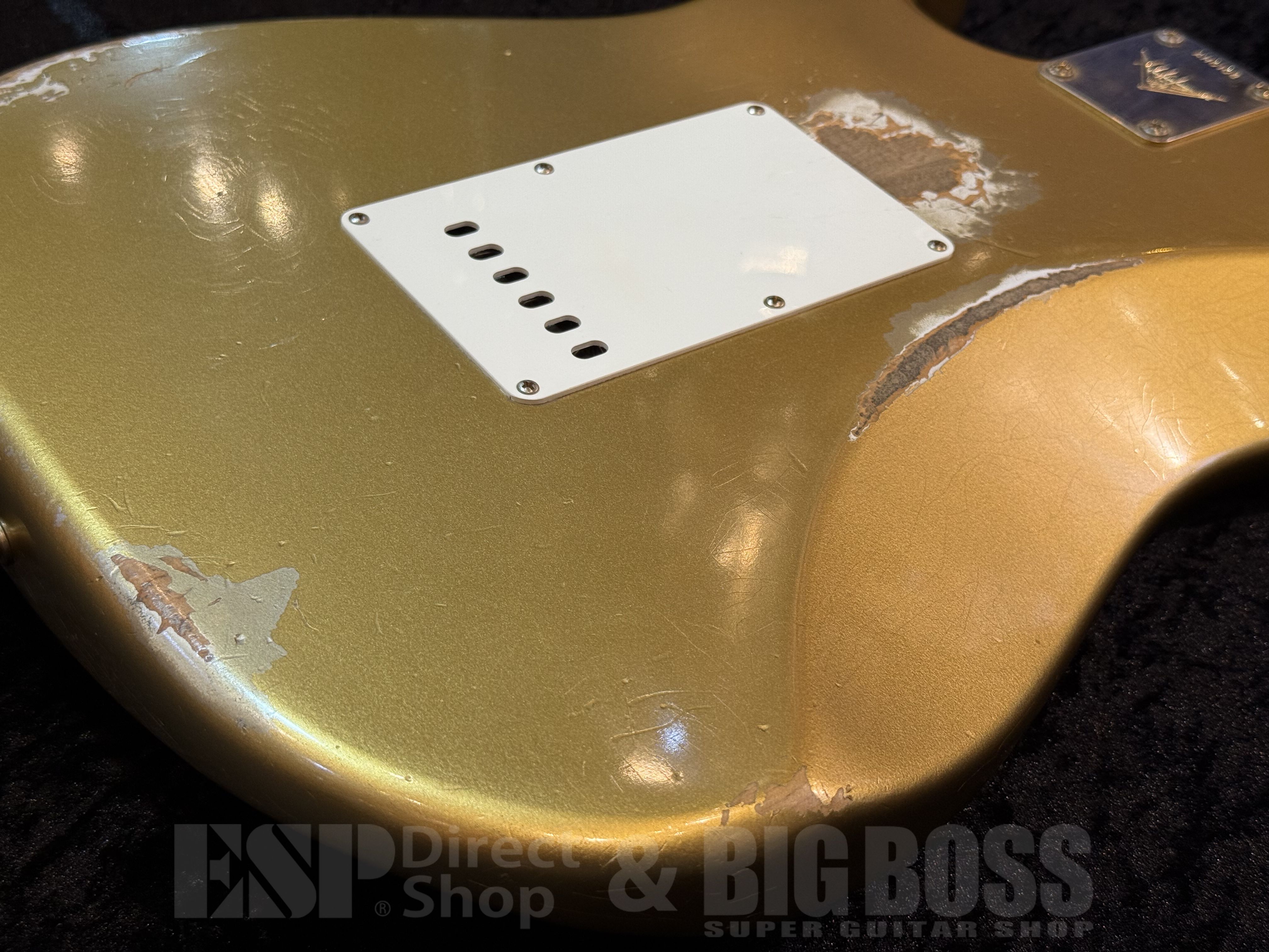 【即納可能/中古品】Fender Custom Shop MBS 1962 Poblano Stratocaster Relic Built by Andy Hicks【Aged Aztec Gold】福岡店