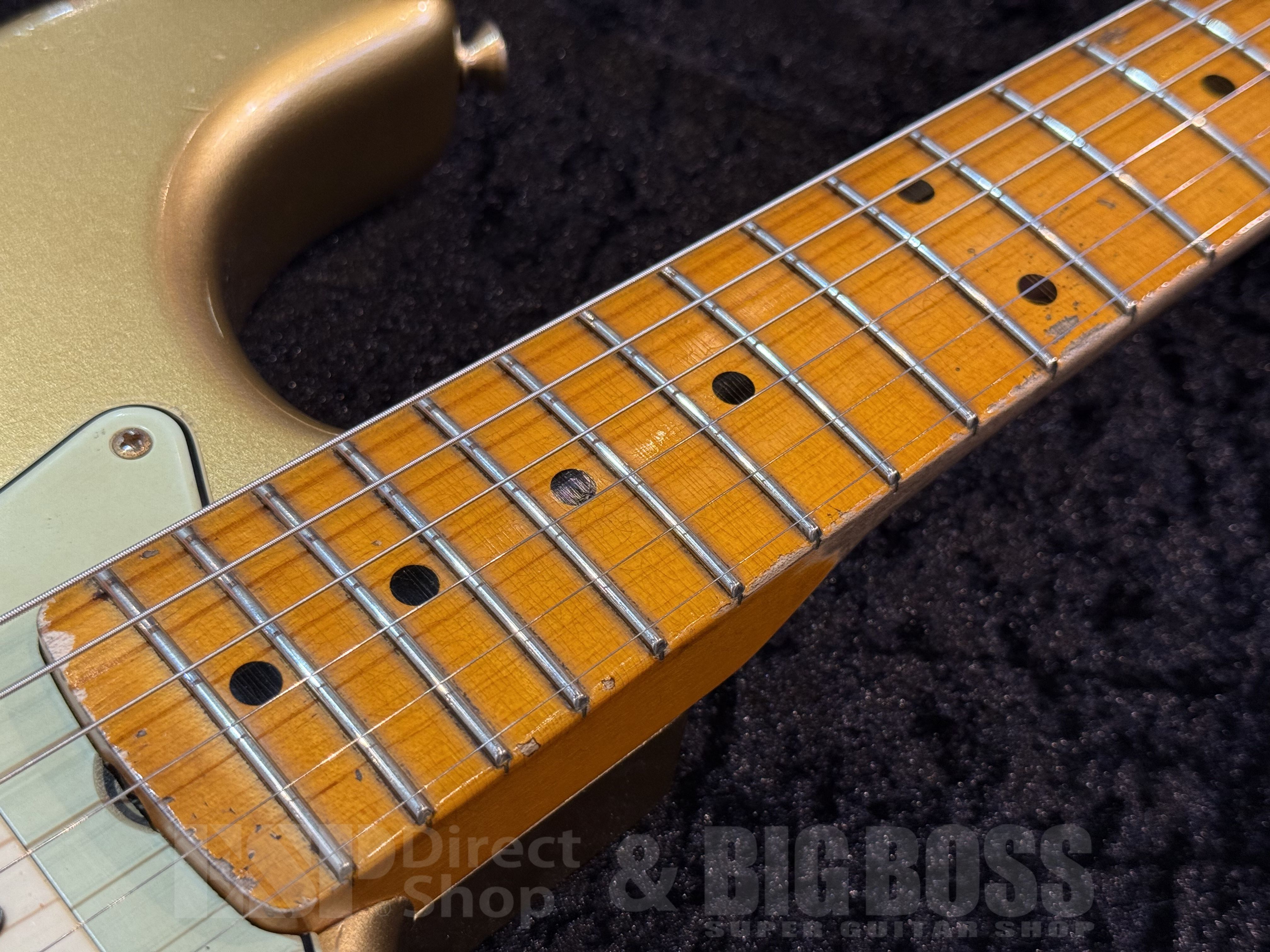 【即納可能/中古品】Fender Custom Shop MBS 1962 Poblano Stratocaster Relic Built by Andy Hicks【Aged Aztec Gold】福岡店