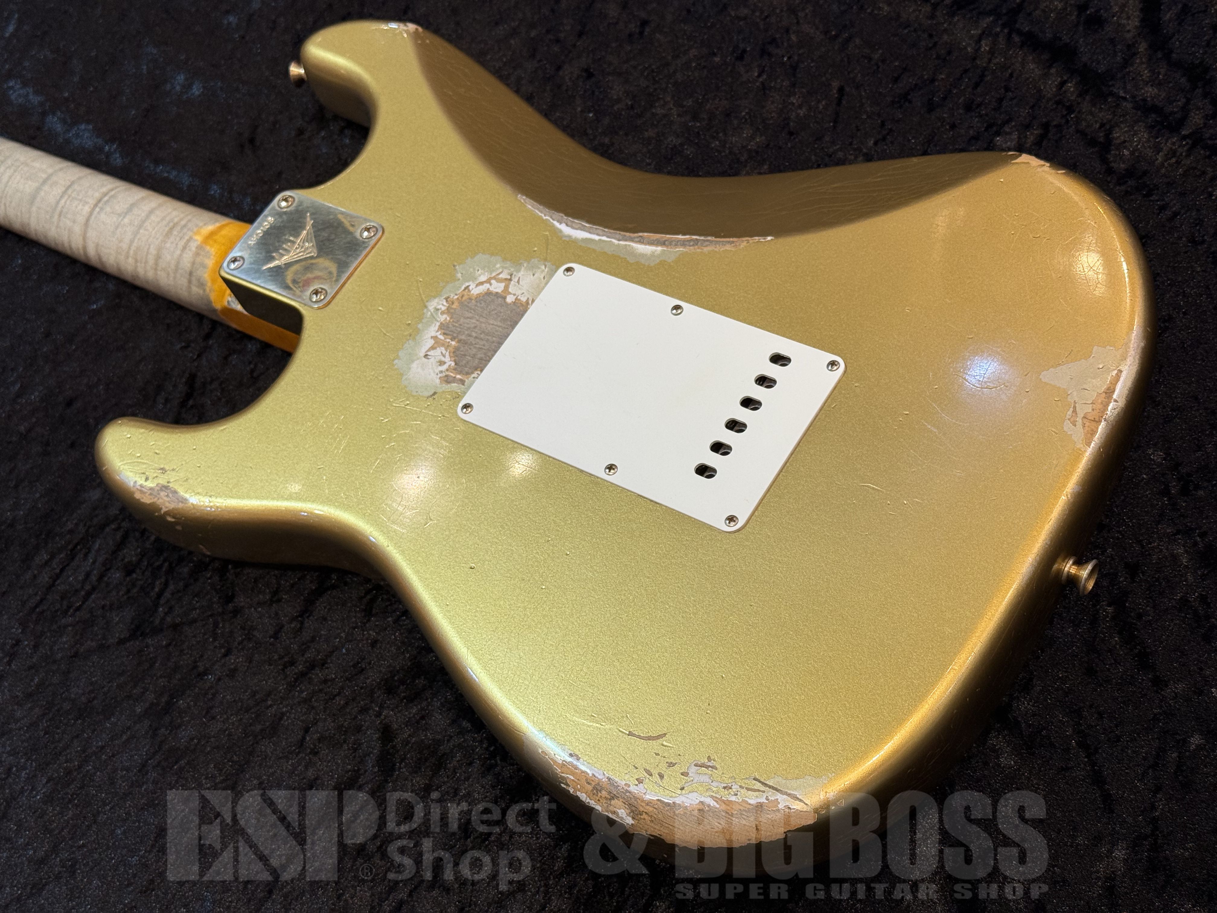 【即納可能/中古品】Fender Custom Shop MBS 1962 Poblano Stratocaster Relic Built by Andy Hicks【Aged Aztec Gold】福岡店