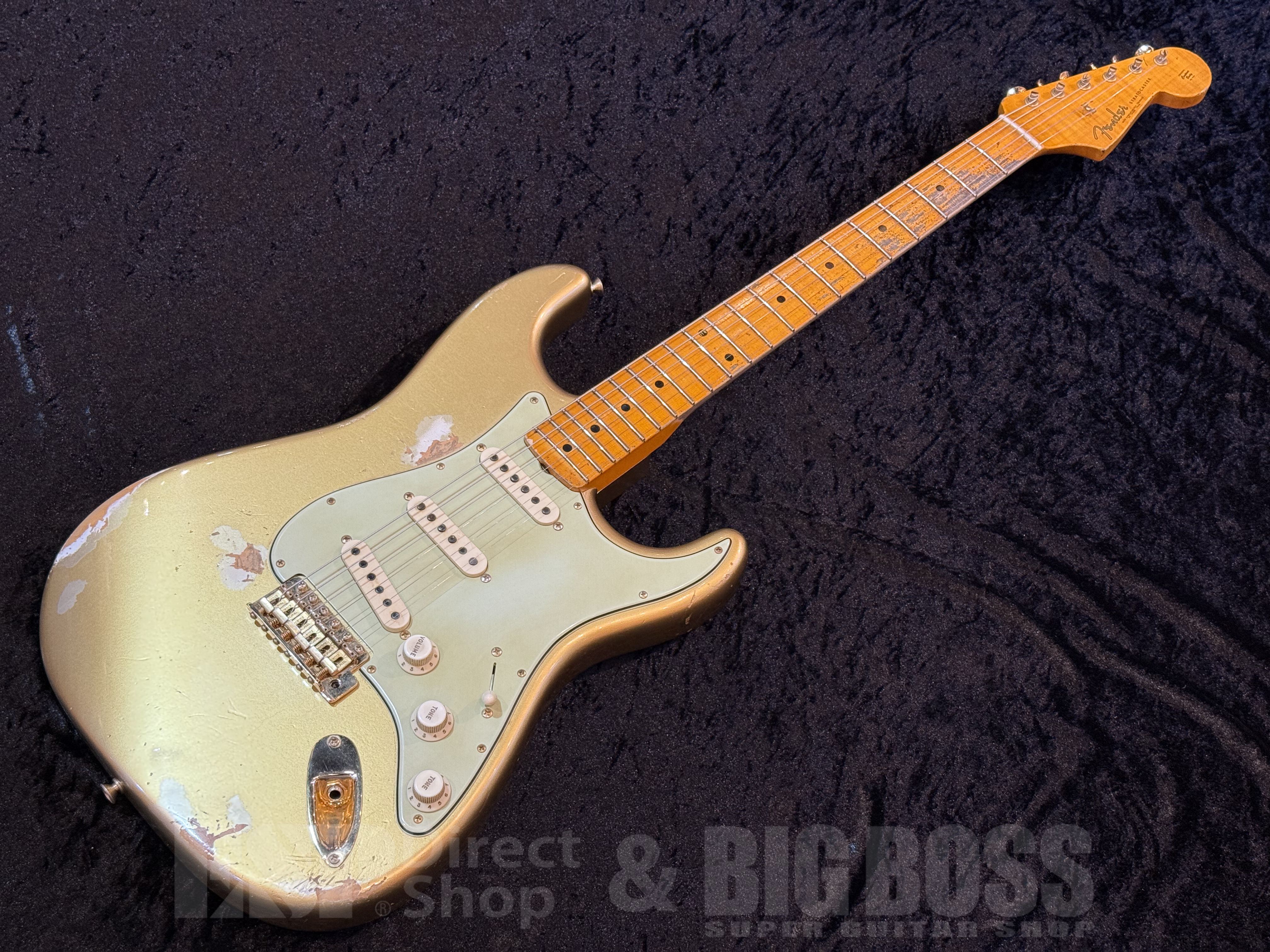 【即納可能/中古品】Fender Custom Shop MBS 1962 Poblano Stratocaster Relic Built by Andy Hicks【Aged Aztec Gold】福岡店