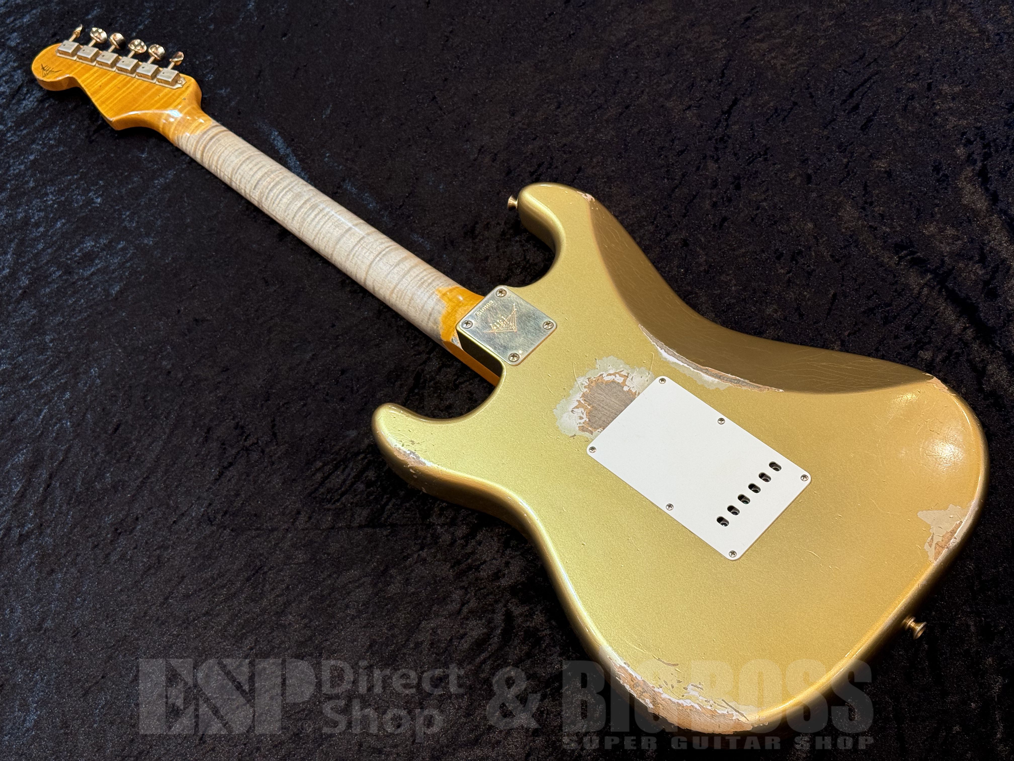 【即納可能/中古品】Fender Custom Shop MBS 1962 Poblano Stratocaster Relic Built by Andy Hicks【Aged Aztec Gold】福岡店