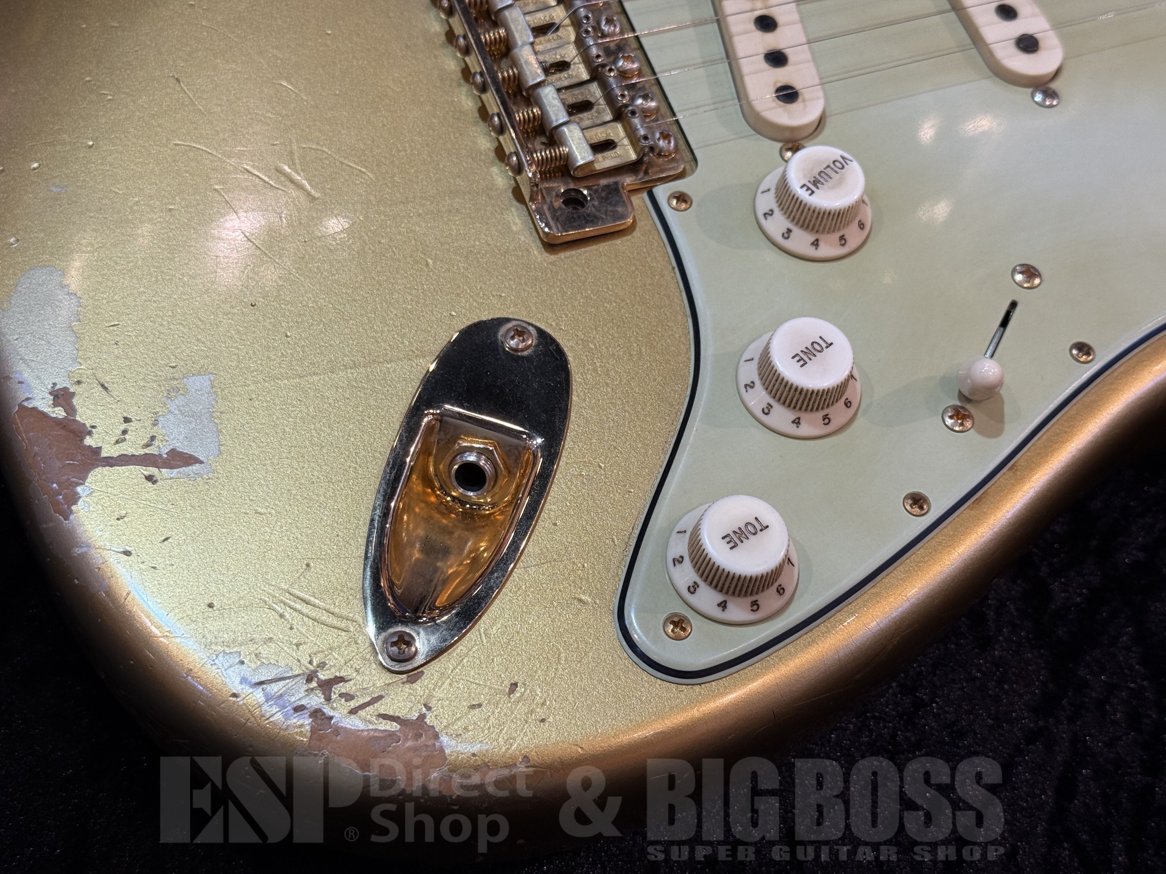【即納可能/中古品】Fender Custom Shop MBS 1962 Poblano Stratocaster Relic Built by Andy Hicks【Aged Aztec Gold】福岡店