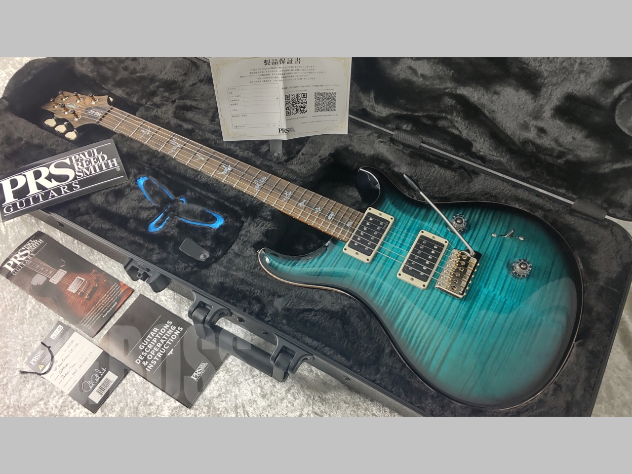 【即納可能】Paul Reed Smith(ポールリードスミス/PRS) 40th Anniversary Custom 24 Limited Edition / Sub Zero Smokeburst (S/N0393601)