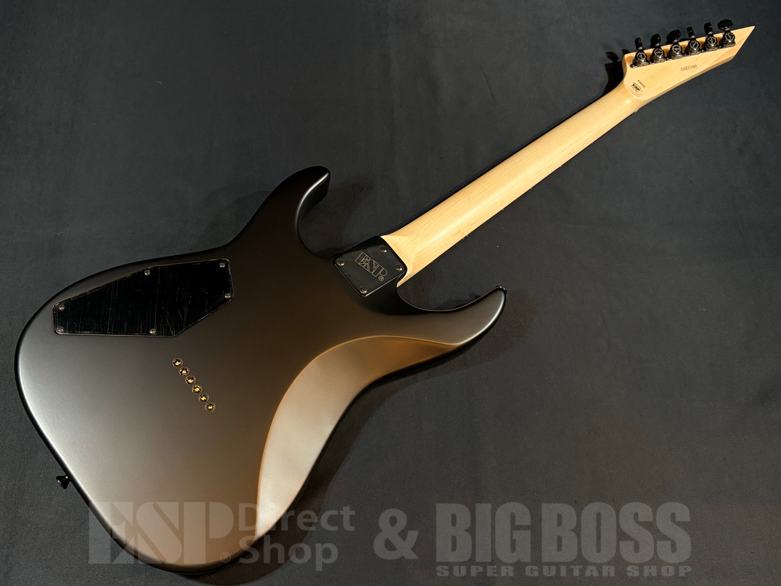 【即納可能】ESP×SONIC(イーエスピーxソニック) SONIC THE HEDGEHOG GUITAR III -Classic Sonic Edition- / Classic Sonic Collage Art / Black Satin 大阪店