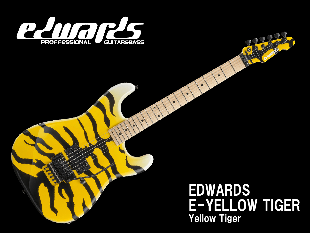 受注生産】EDWARDS(エドワーズ) E-YELLOW TIGER (DOKKEN/George Lynch 