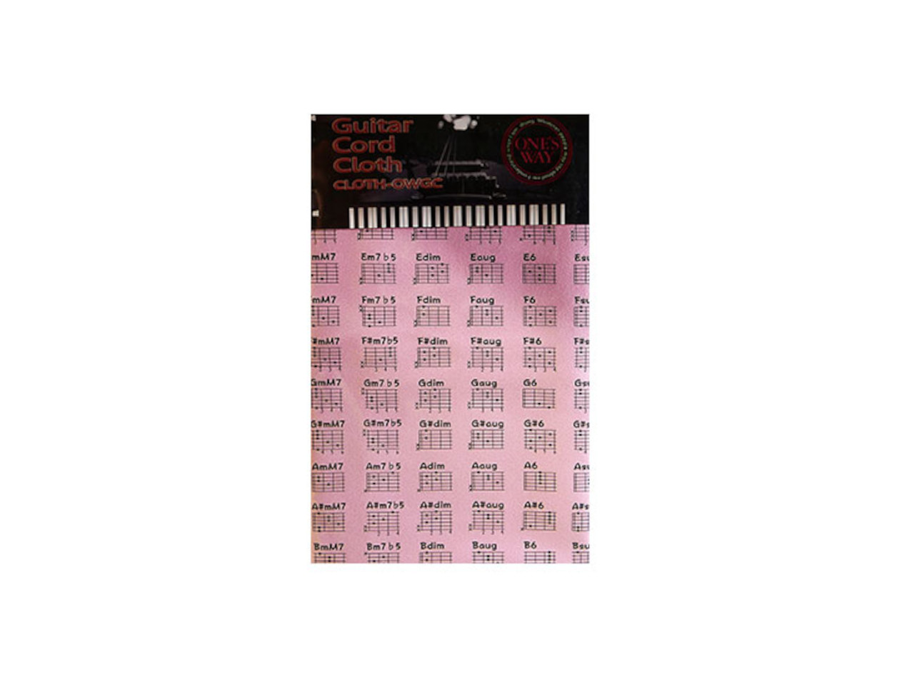 【会員様限定/数量限定】ONE'SWAY(ワンズウェイ) GUITAR CORD CLOTH / CLOTH-OWGC PNK (ギタークロス)