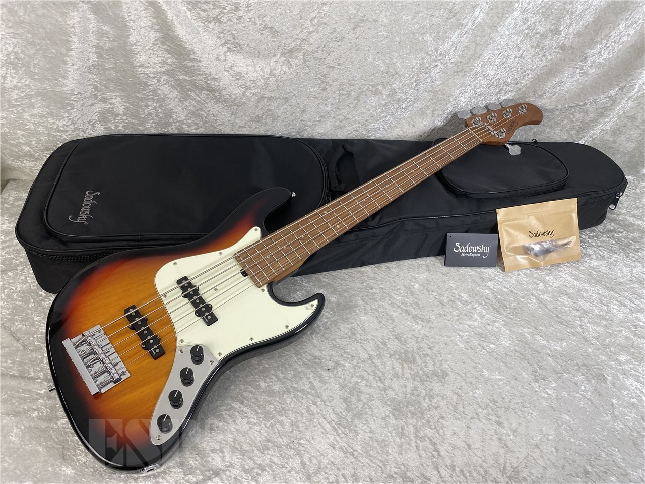 【即納可能】Sadowsky(サドウスキー) MetroExpress MX21 VJ5 Morado Fingerboard (Tobacco Sunburst Transparent) お茶の水駅前店(東京)