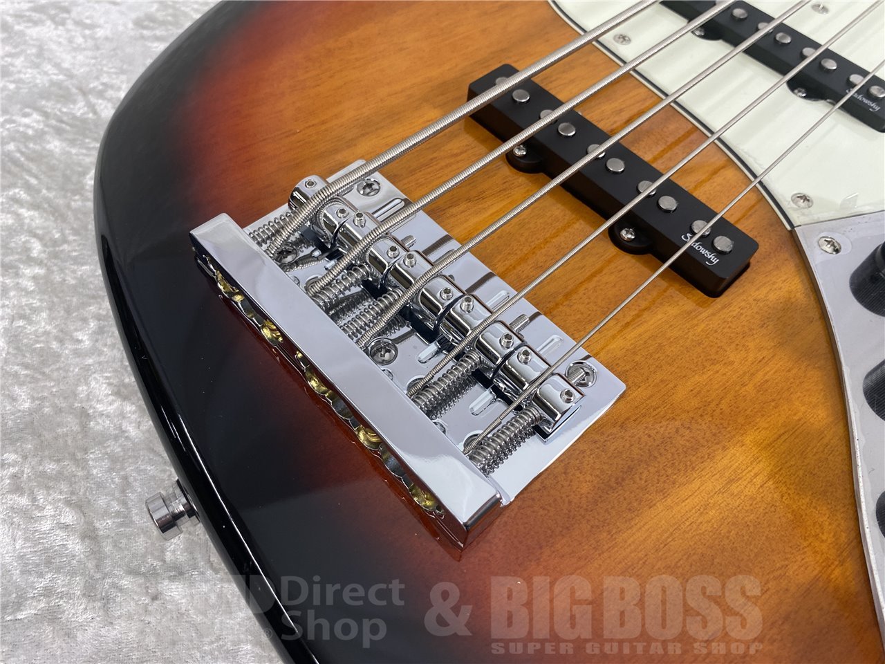 【即納可能】Sadowsky(サドウスキー) MetroExpress MX21 VJ5 Morado Fingerboard (Tobacco Sunburst Transparent) お茶の水駅前店(東京)