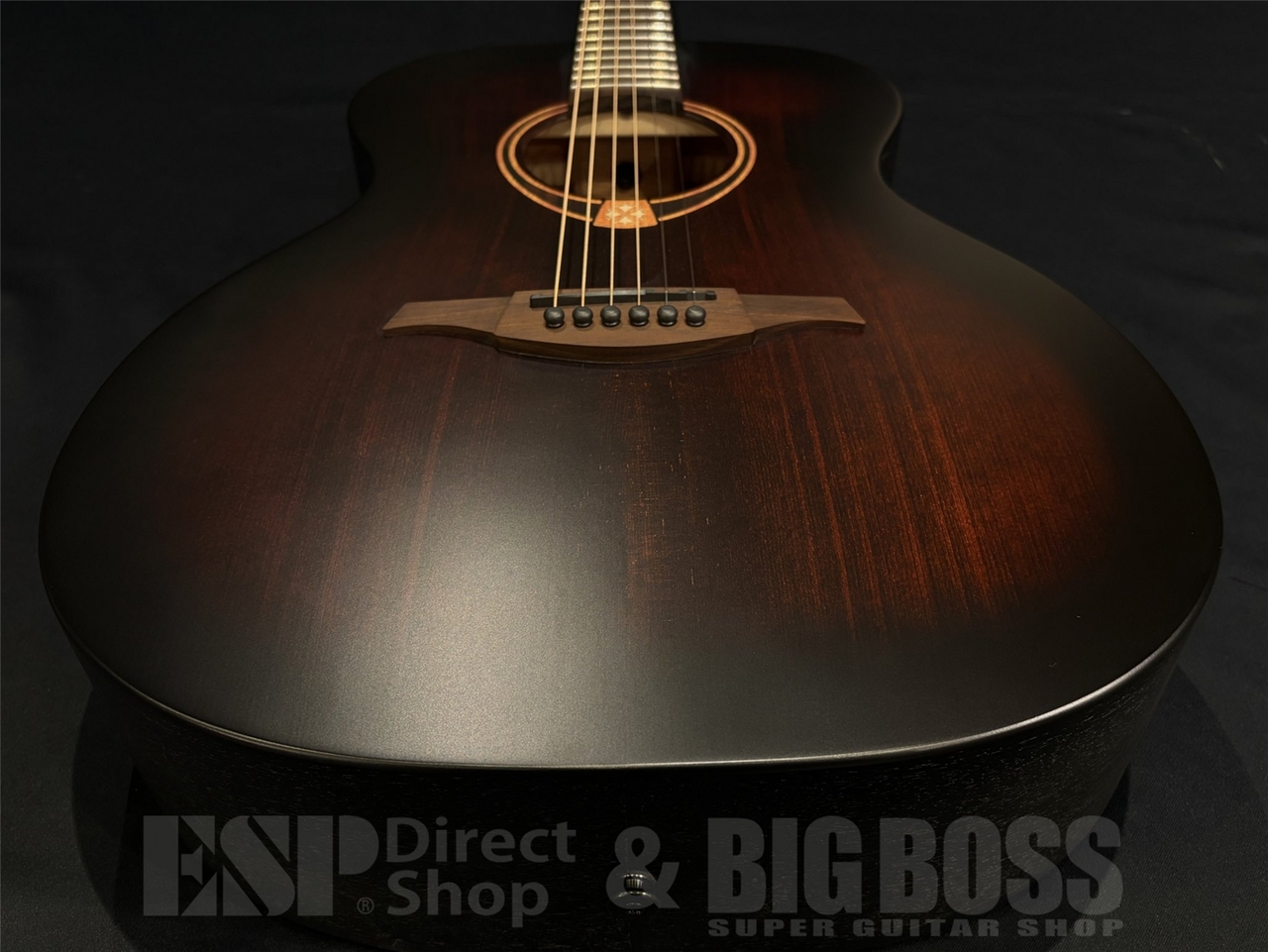 【即納可能】LAG Guitars (ラグギターズ ) T70A / BLACK & BROWN 京都店