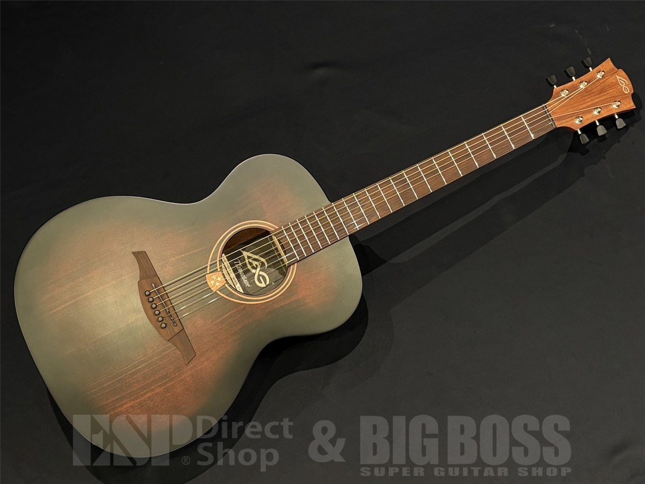 【即納可能】LAG Guitars (ラグギターズ ) T70A / BLACK & BROWN 京都店