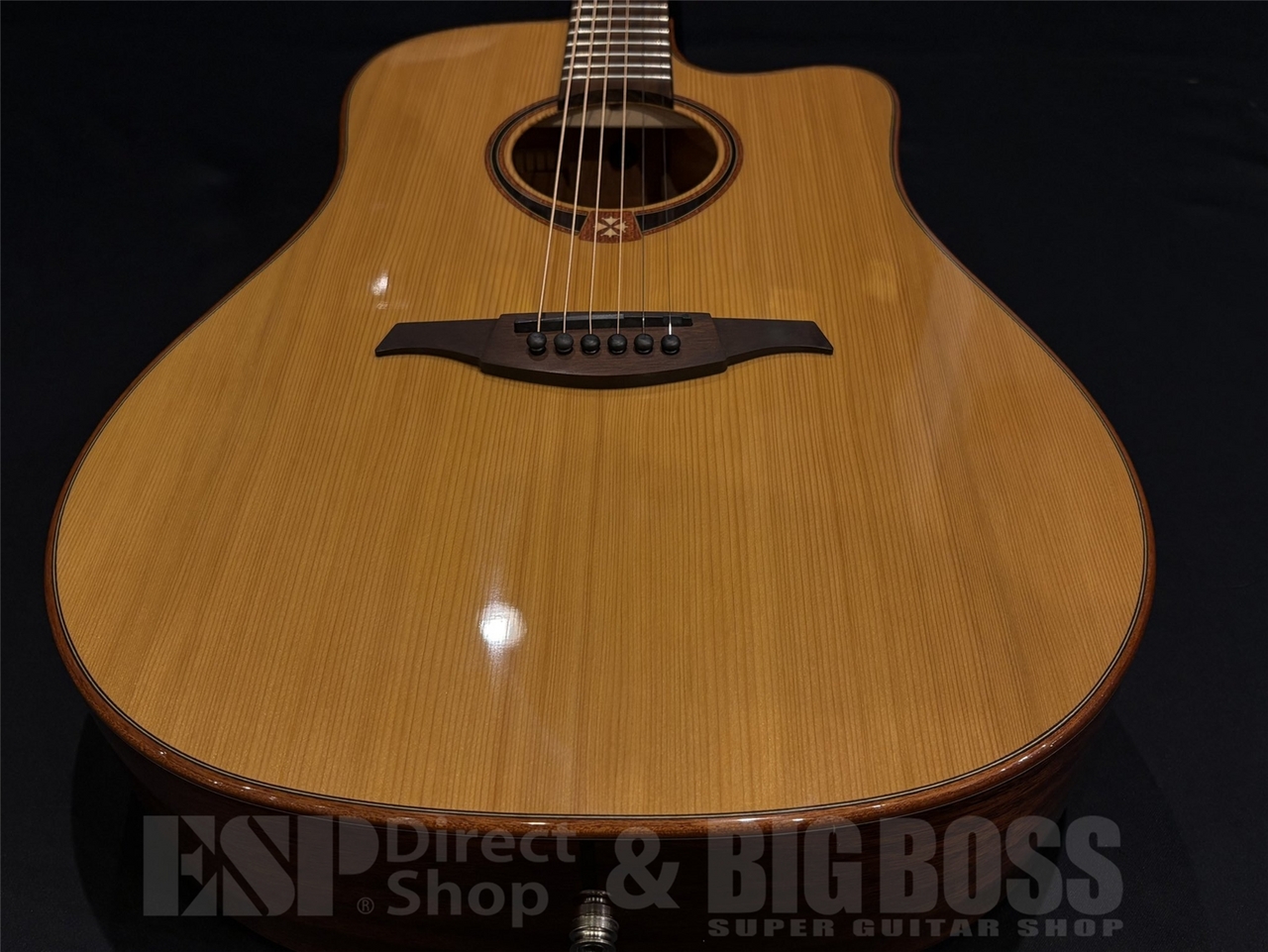 【即納可能】LAG Guitars (ラグギターズ) T118DCE / Natural 京都店