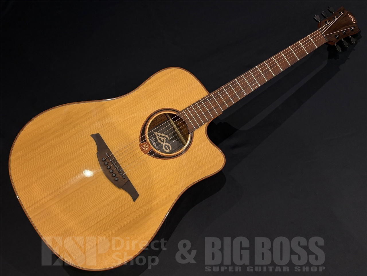 【即納可能】LAG Guitars (ラグギターズ) T118DCE / Natural 京都店