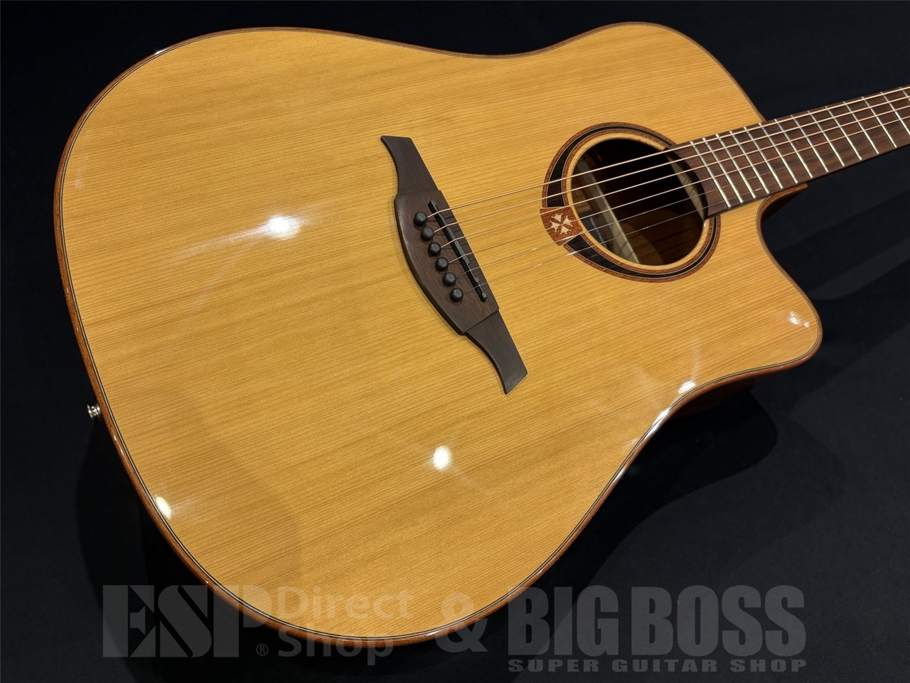 【即納可能】LAG Guitars (ラグギターズ) T118DCE / Natural 京都店