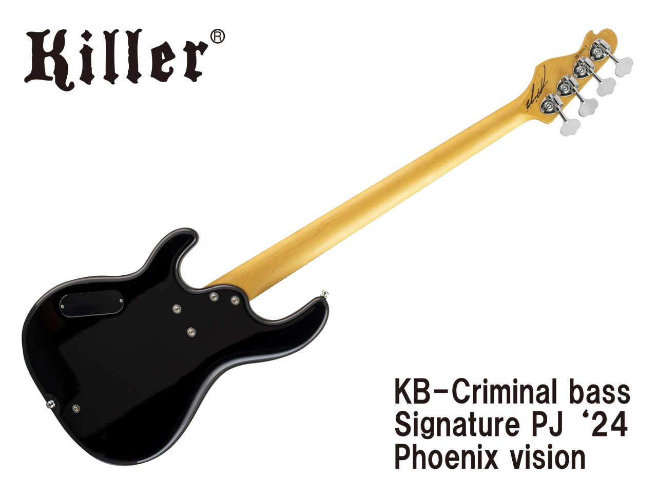 受注生産】KIller(キラー)KB-Criminal bass Signature PJ '24 Phoenix 