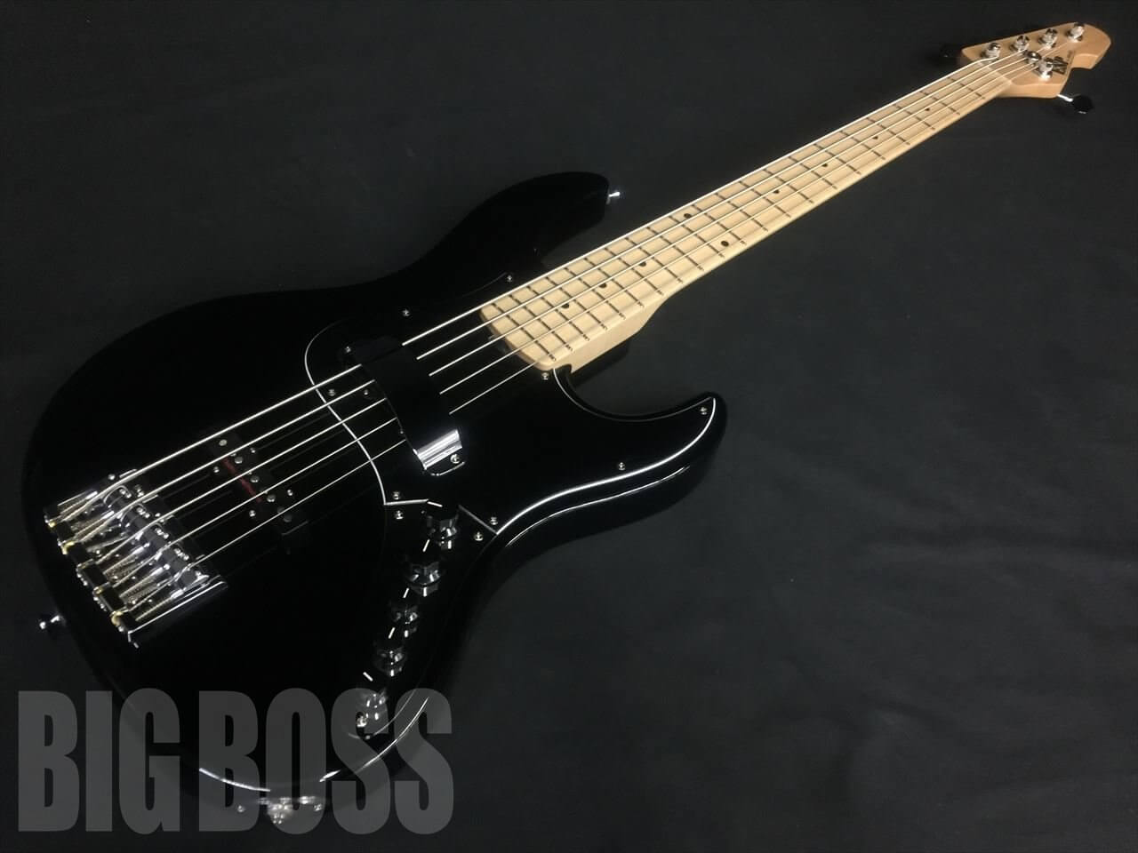 ジャズベ５弦 ベースギター ESP AMAZE-SL5/Black/R - ベース