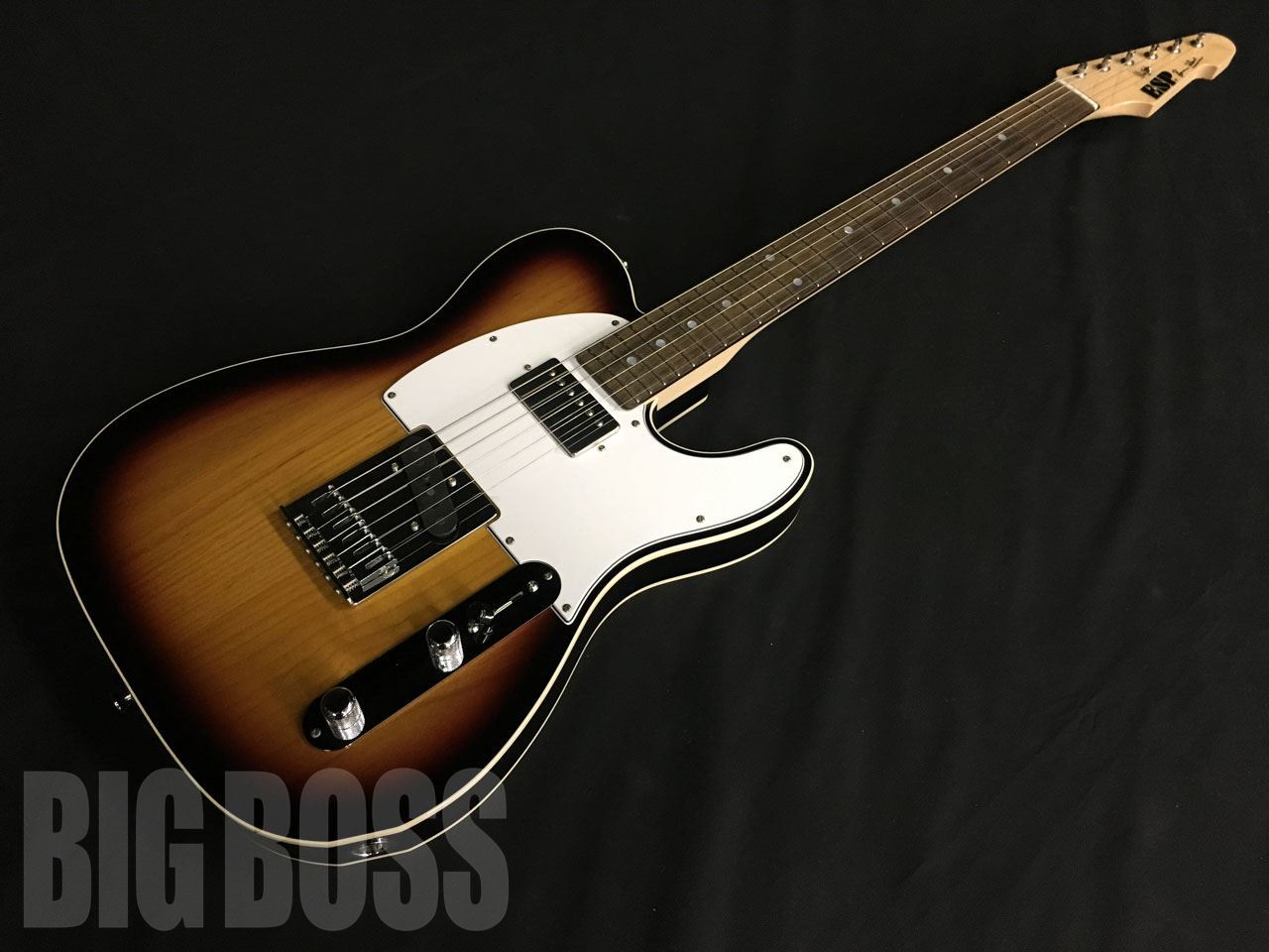 【受注生産】ESP(イーエスピー) RON WOOD SIGNATURE / 3 Tone Sunburst (Ron Woodモデル)