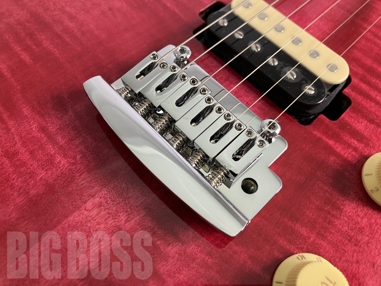 【即納可能】Sterling by MUSIC MAN(スターリンバイミュージックマン) AXIS FLAME MAPLE AX3FM Stain Pink お茶の水駅前店(東京)