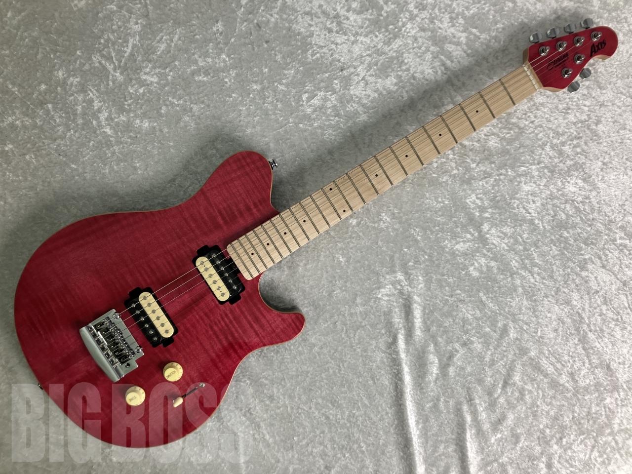 【即納可能】Sterling by MUSIC MAN(スターリンバイミュージックマン) AXIS FLAME MAPLE AX3FM Stain Pink お茶の水駅前店(東京)