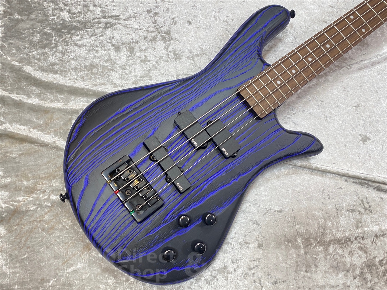 【即納可能】Spector NS Pulse 4/ Black Blue Fill  GWS【新春初売りお年玉セール対象商品】