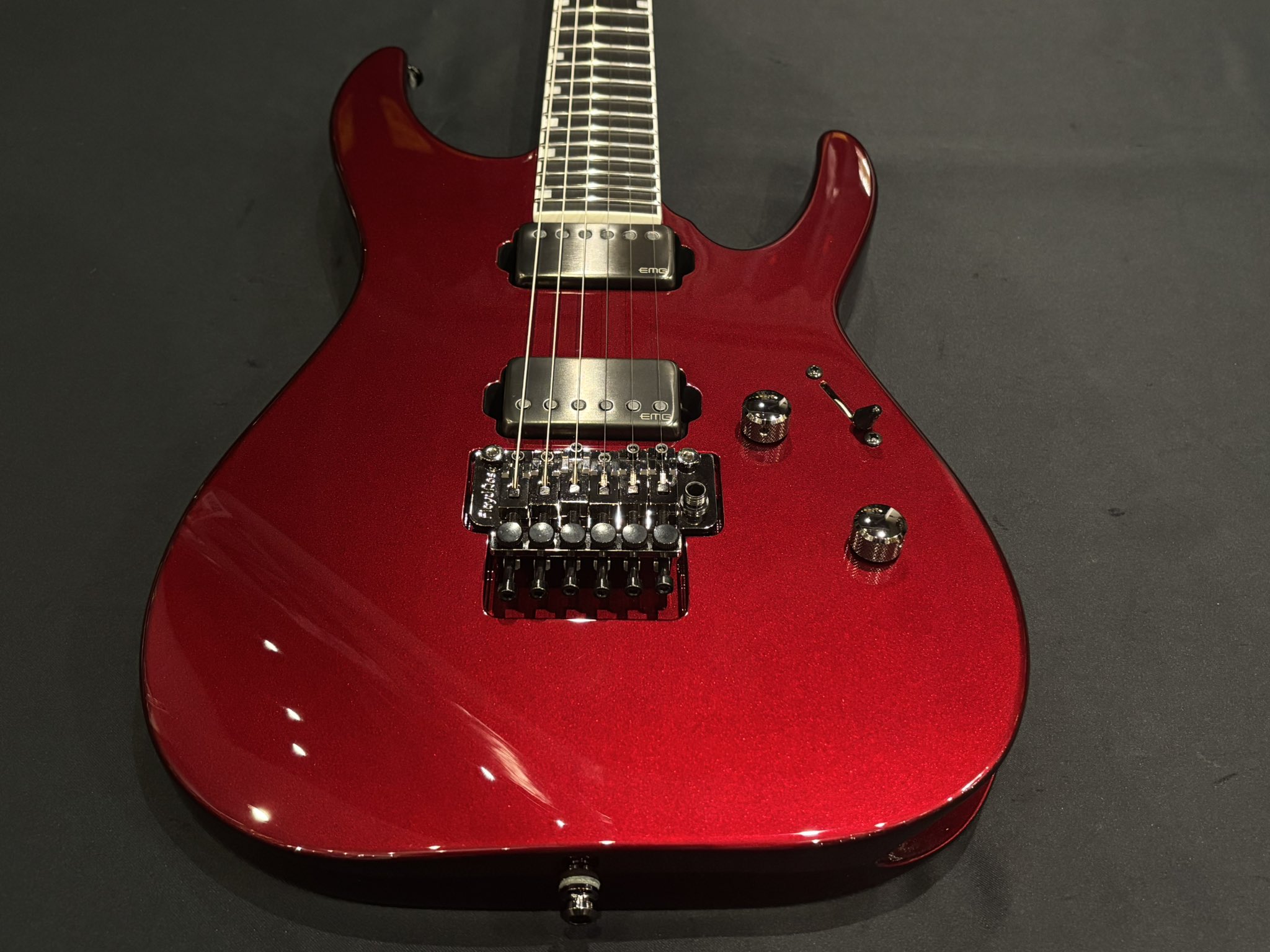 【即納可能】ESP (イーエスピー) M-II CTM FR/E Custom Color / Deep Candy Apple Red 京都店
