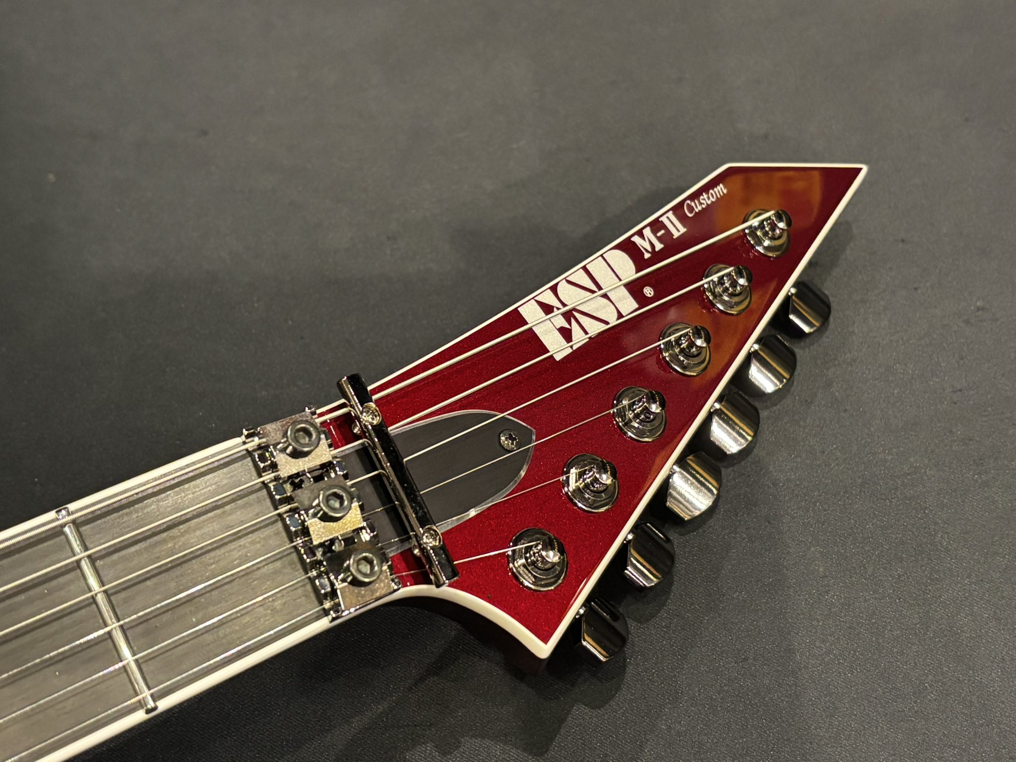 【即納可能】ESP (イーエスピー) M-II CTM FR/E Custom Color / Deep Candy Apple Red 京都店