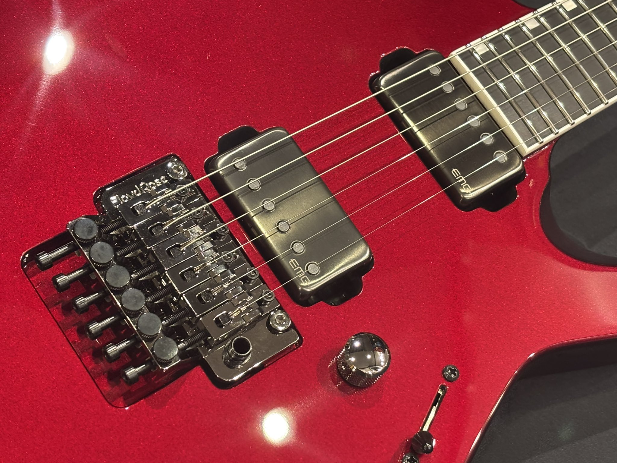 【即納可能】ESP (イーエスピー) M-II CTM FR/E Custom Color / Deep Candy Apple Red 京都店