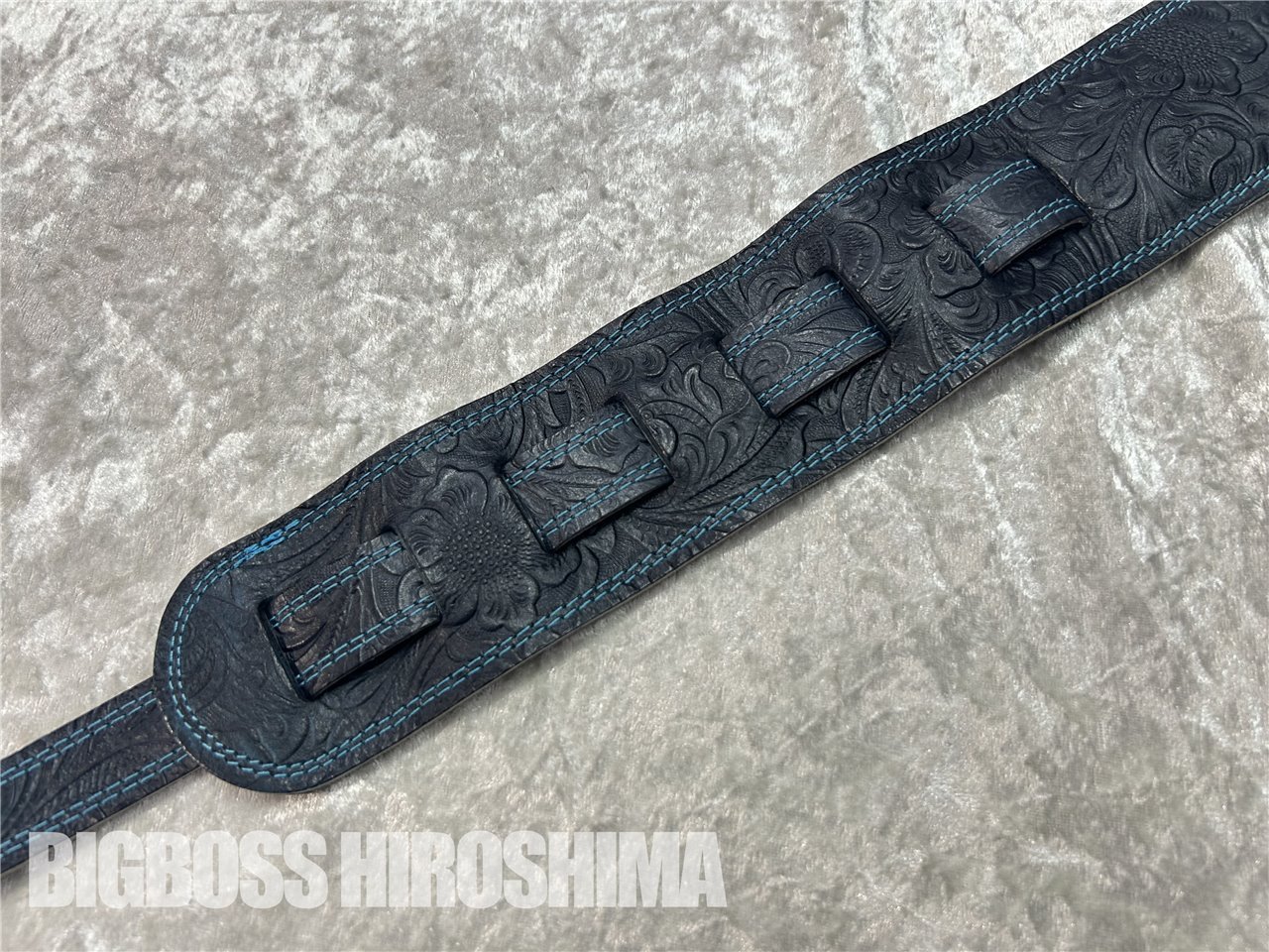 【即納可能】Grande uomo(グランデウオモ) Custom Shop G-Premium Engrave Cool Mint Fade (ストラップ) 広島店