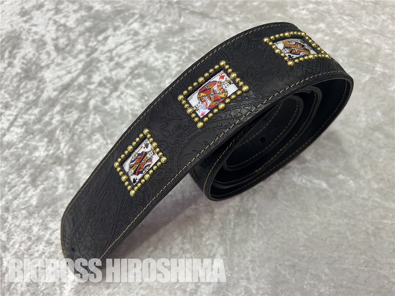 【即納可能】Grande uomo(グランデウオモ) Studs strap G-TRUMP (ストラップ) 広島店