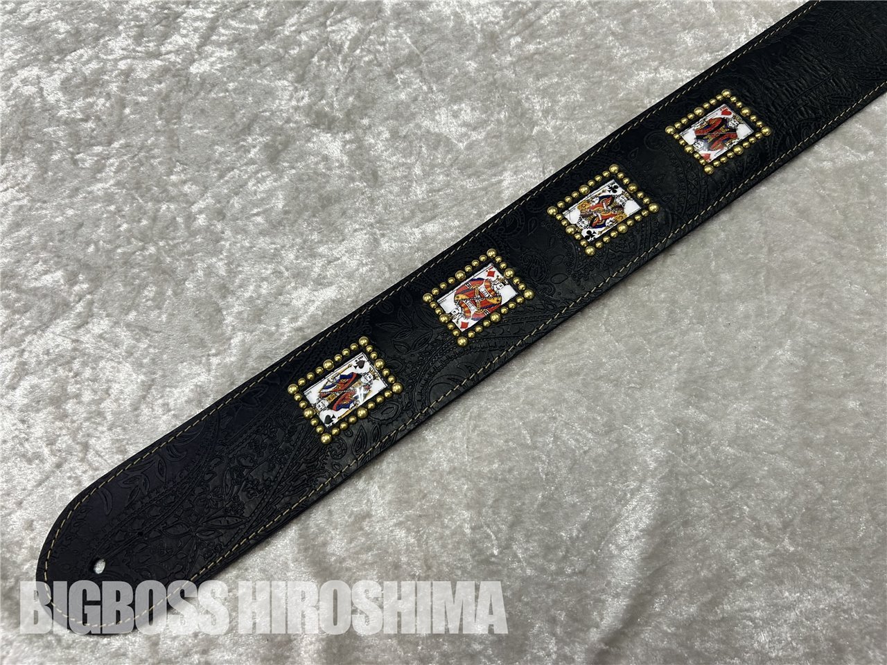 【即納可能】Grande uomo(グランデウオモ) Studs strap G-TRUMP (ストラップ) 広島店