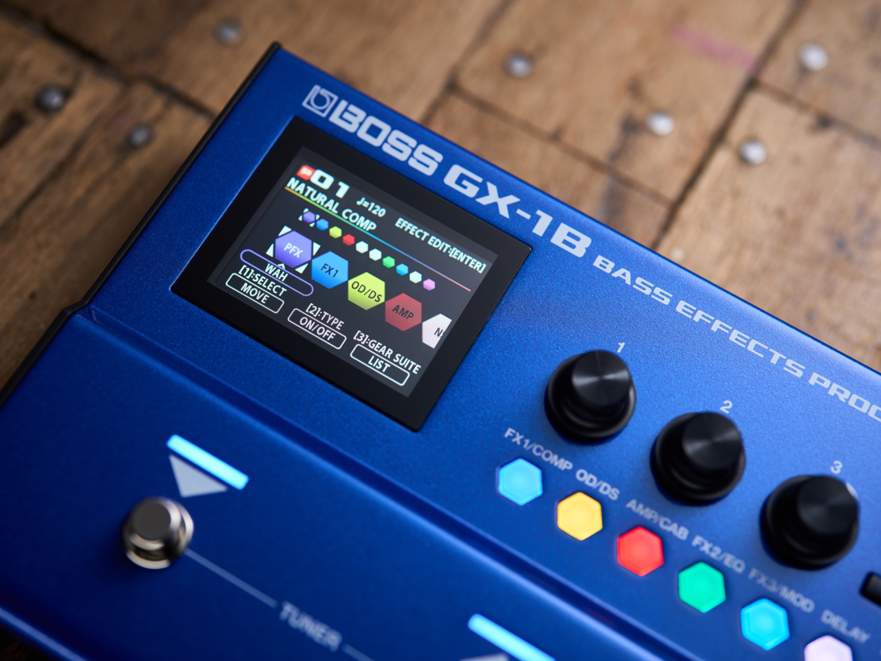 【 2026年1月24日(土)発売予定 ご予約商品】BOSS(ボス)  GX-1B (ベース用マルチ・エフェクター)