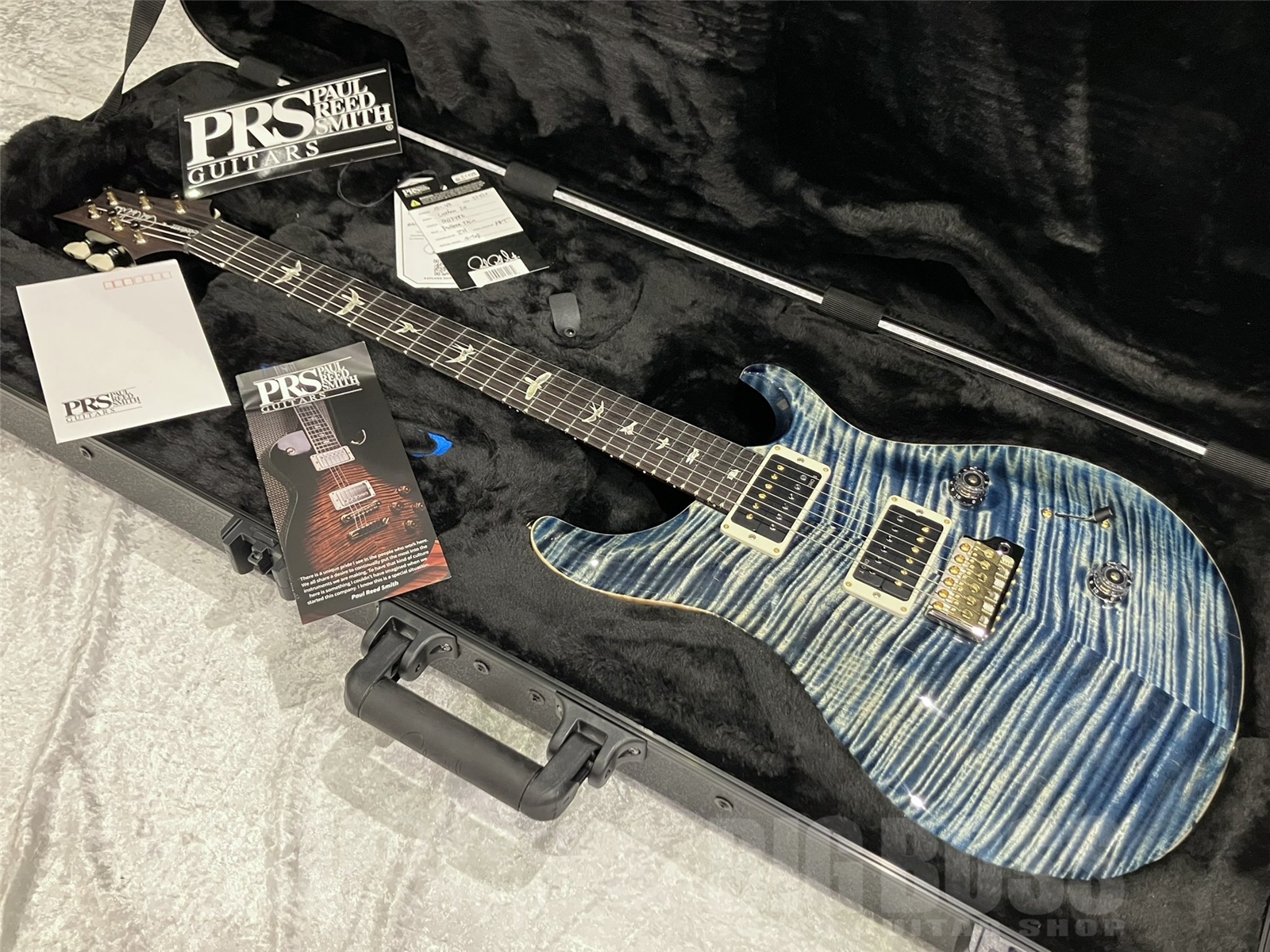 【即納可能】Paul Reed Smith(ポールリードスミス/PRS) Custom 24 10Top / Faded Whale Blue (2025年製 S/N 0413486)