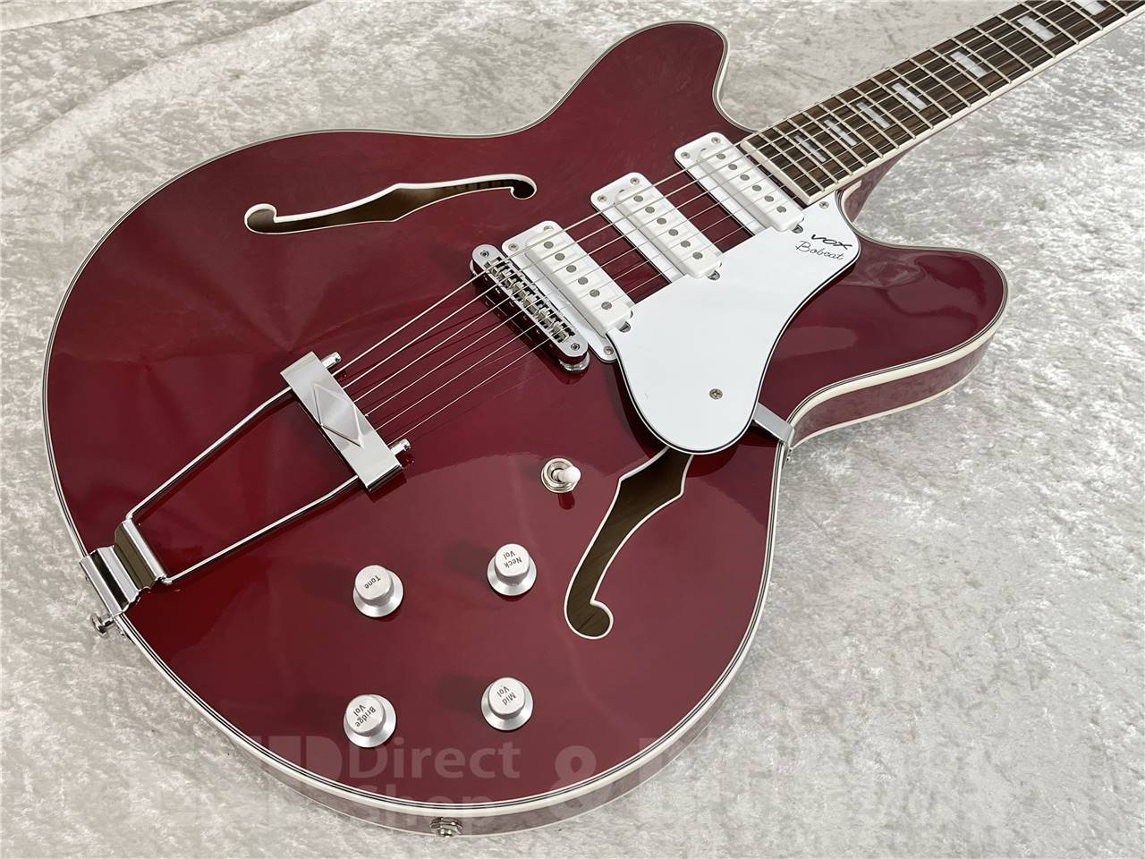 【即納可能】VOX ( ヴォックス ) BOBCAT S66 / Cherry Red (セミアコギター) お茶の水駅前店・別館【新春初売りお年玉セール対象商品】