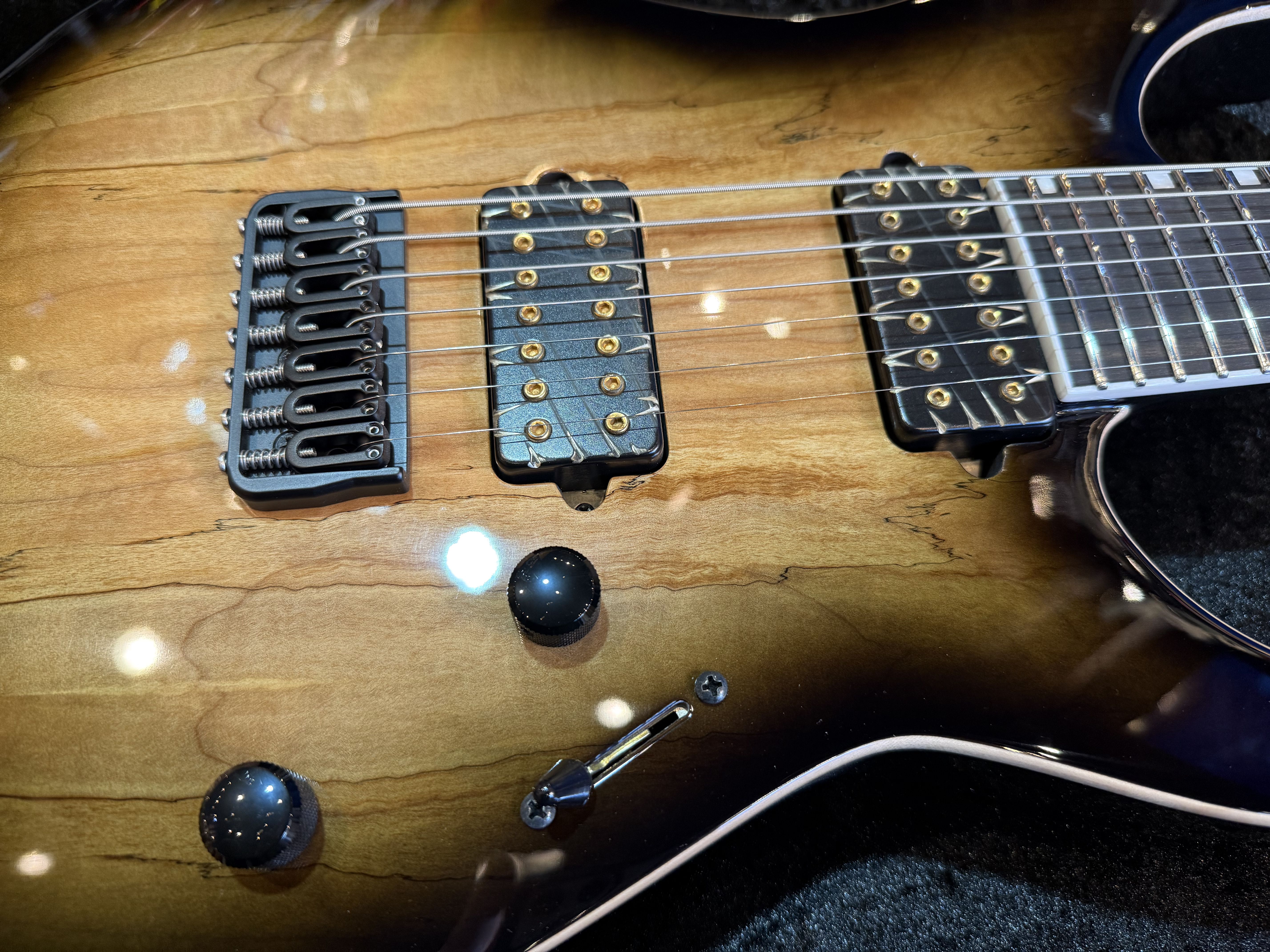 【即納可能/中古品】E-II　（イーツー） M-II 7NT HS SM 【Dark Brown Natural Burst】　福岡店