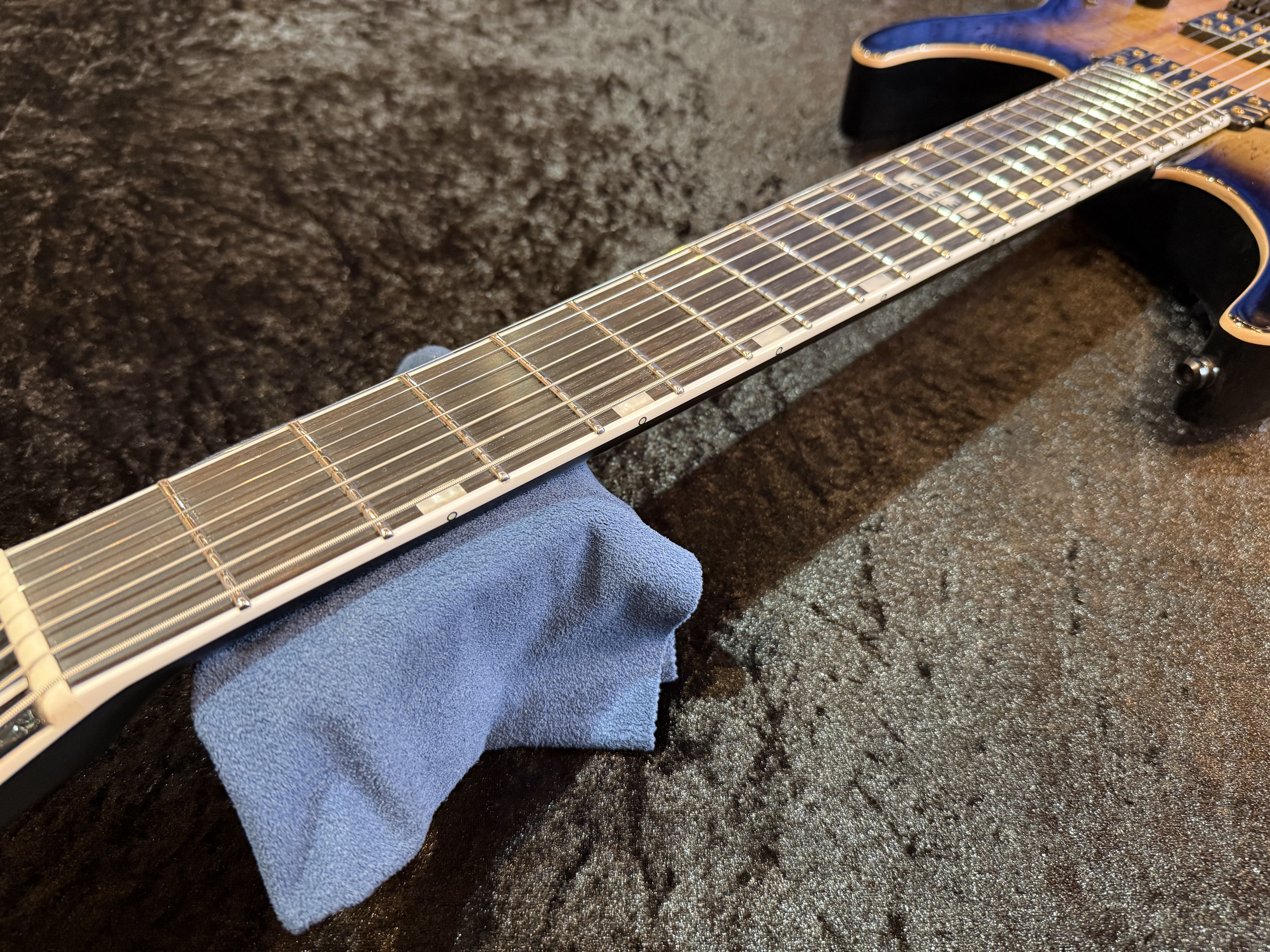 【即納可能/中古品】E-II　（イーツー） M-II 7NT HS SM 【Dark Brown Natural Burst】　福岡店