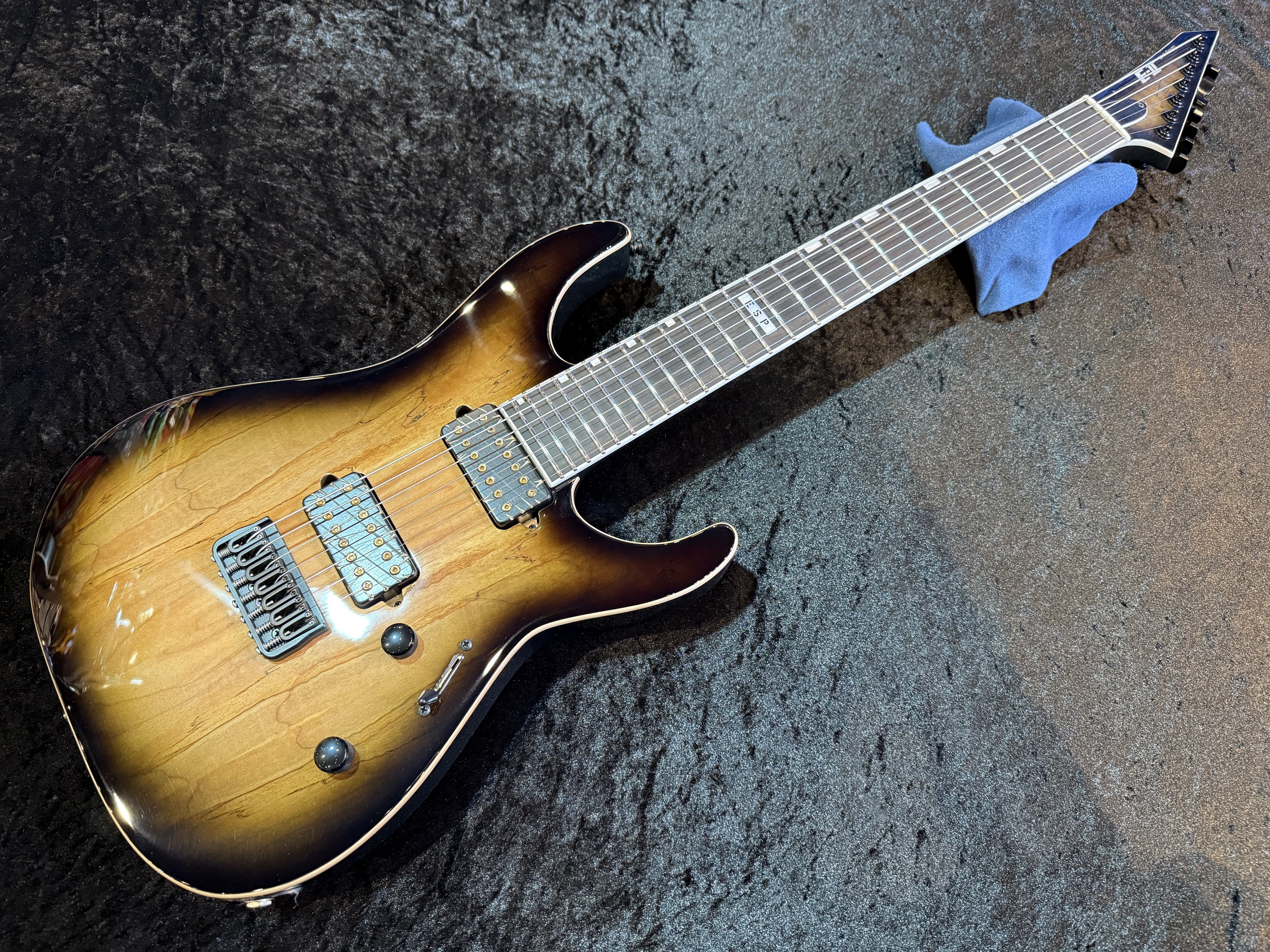 【即納可能/中古品】E-II　（イーツー） M-II 7NT HS SM 【Dark Brown Natural Burst】　福岡店