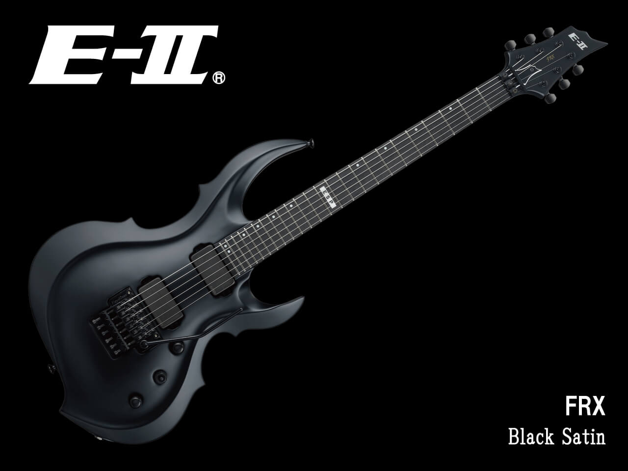 【受注生産】E-II(イーツー) FRX / Black Satin