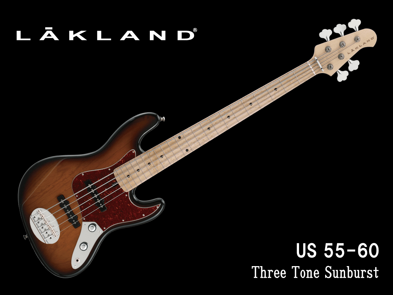 受注生産】LAKLAND(レイクランド) USA US 55-60 (Three Tone Sunburst 